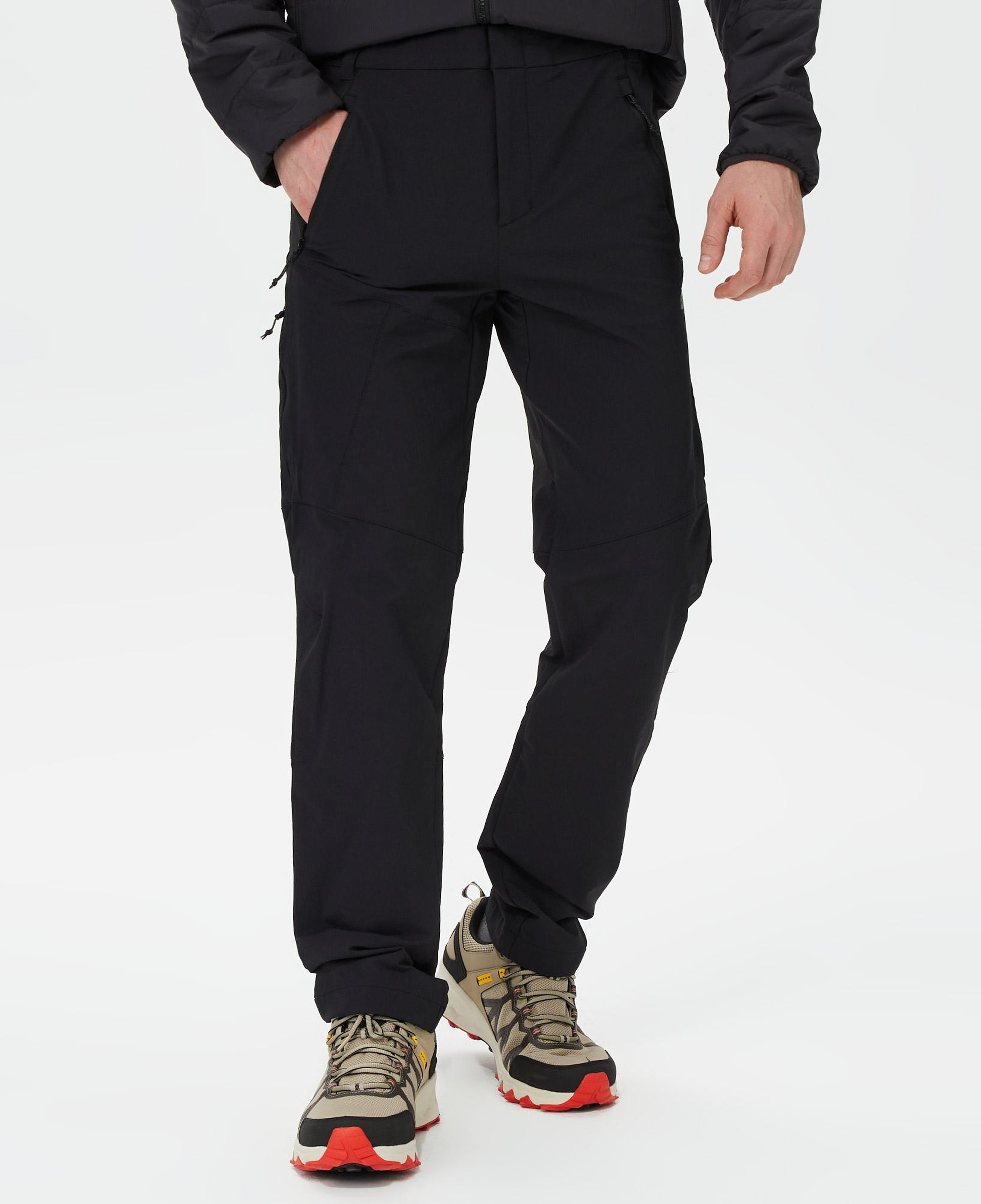 Jack Wolfskin Glastaltiner Erkek Siyah Outdoor Pantolon