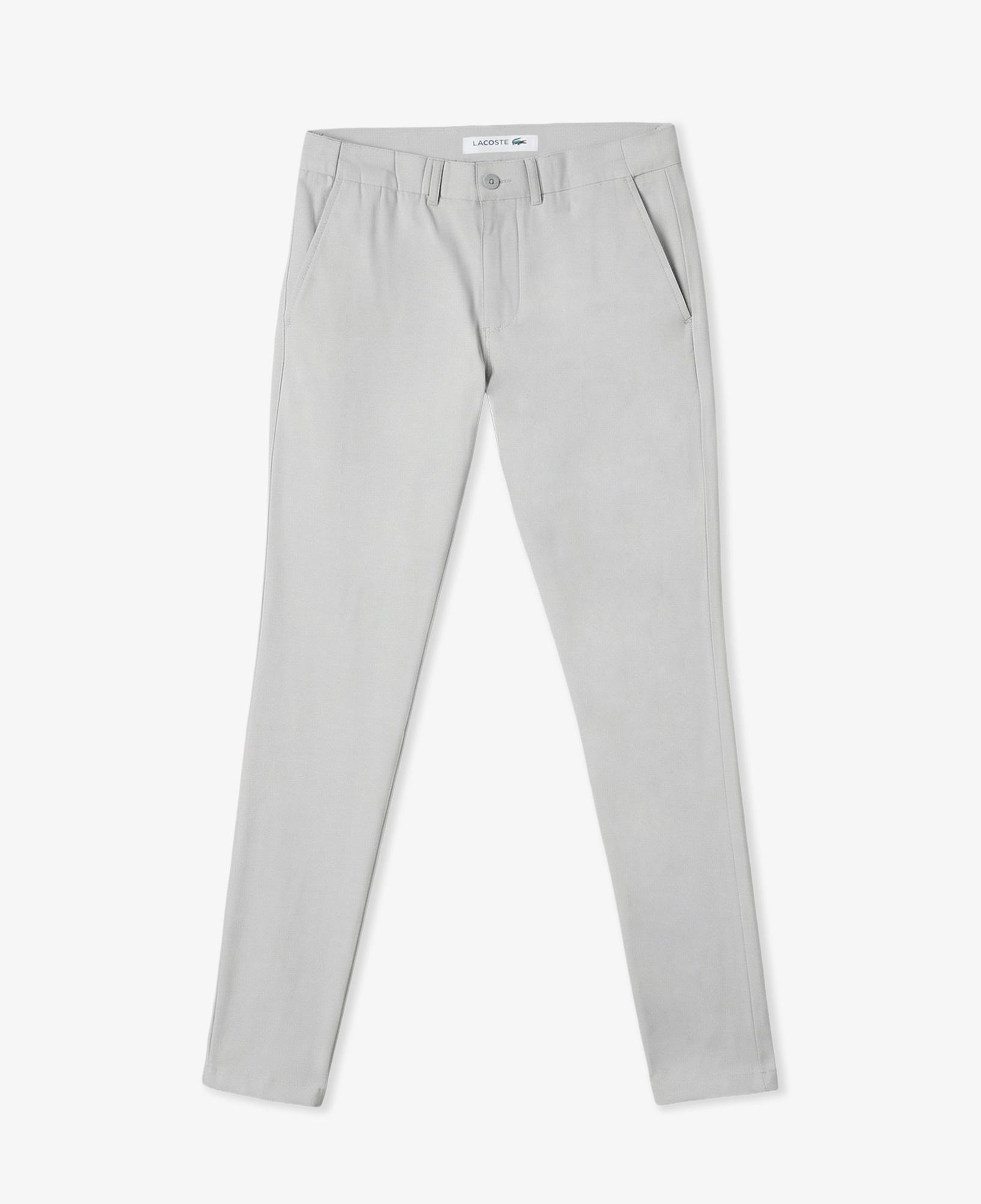 Erkek Slim Fit Gri Chino Pantolon