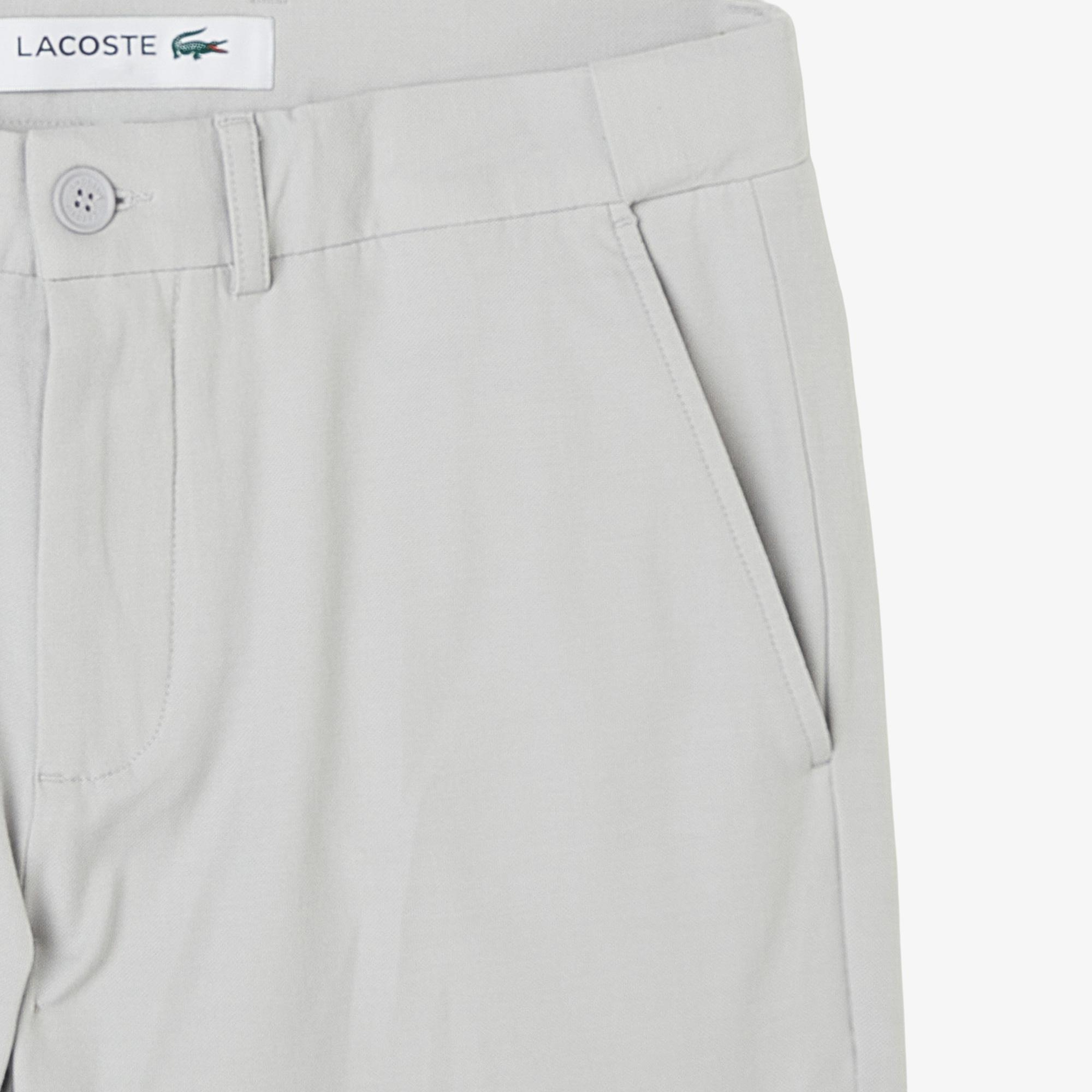 Erkek Slim Fit Gri Chino Pantolon