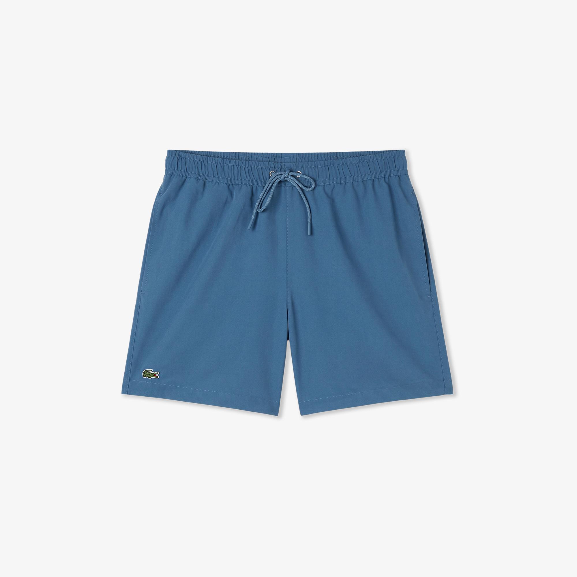 Erkek Regular Fit Mavi Deniz Şortu