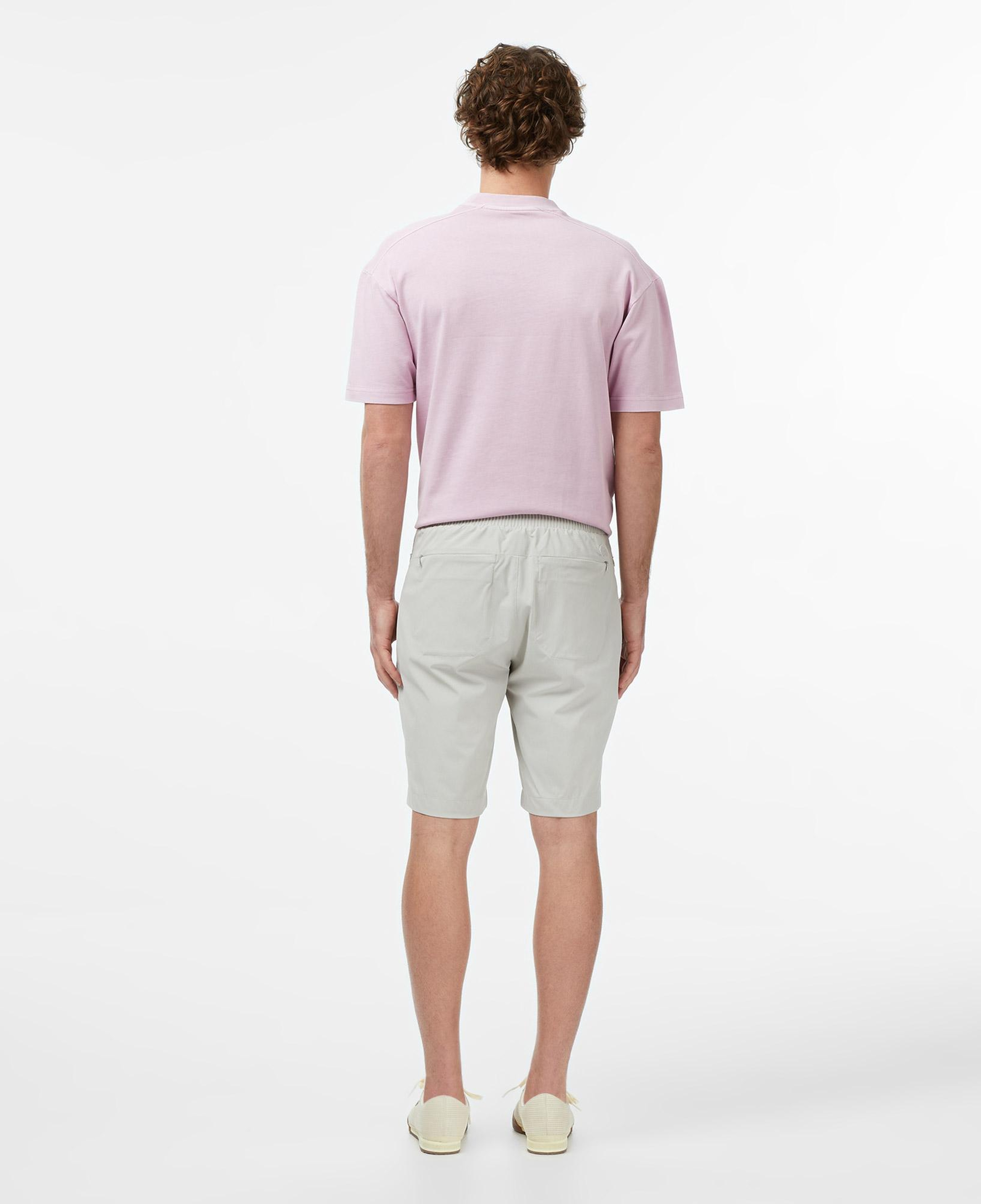 Erkek Tapered Fit Gri Bermuda Şort
