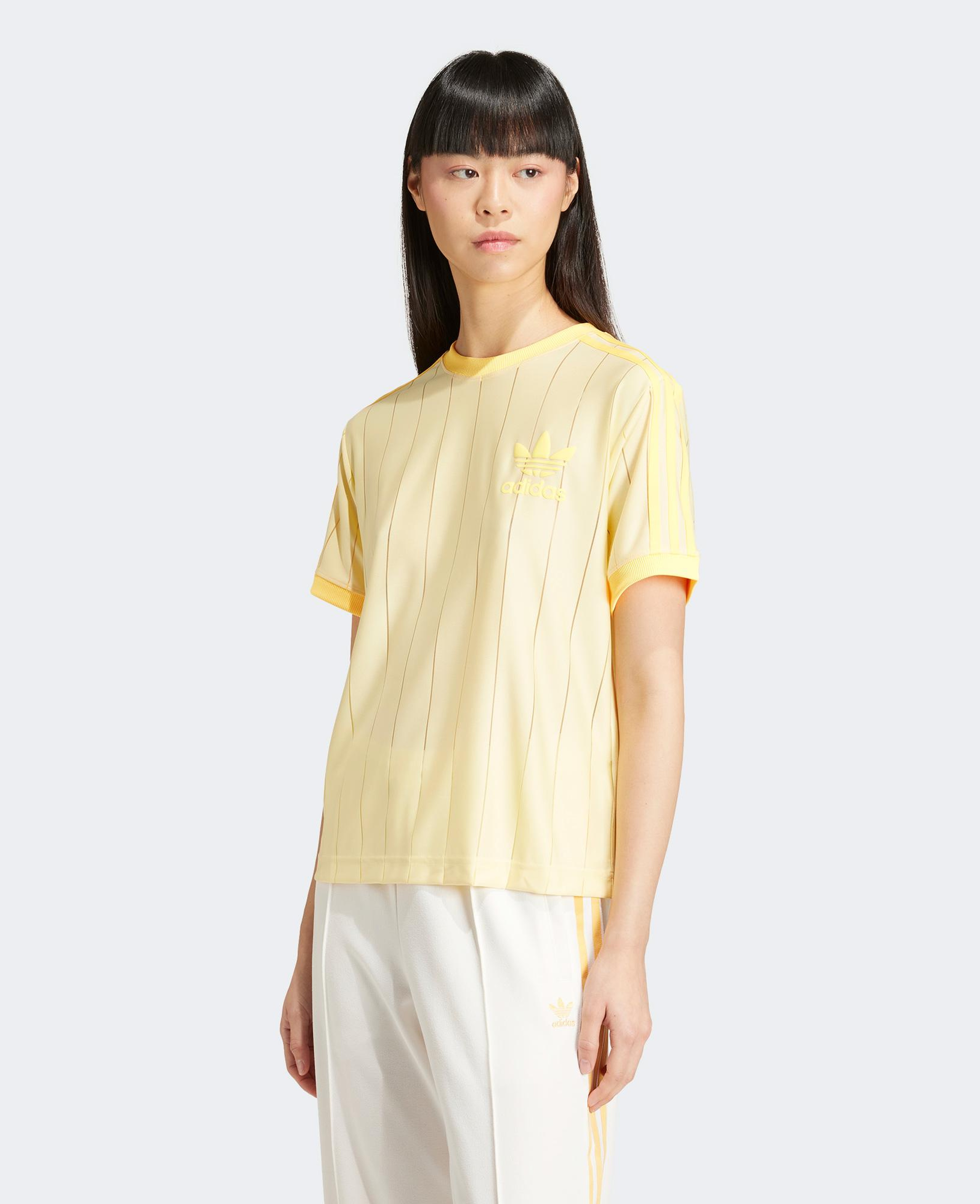 adidas Originals 3 Stripe Kadın Sarı T-Shirt