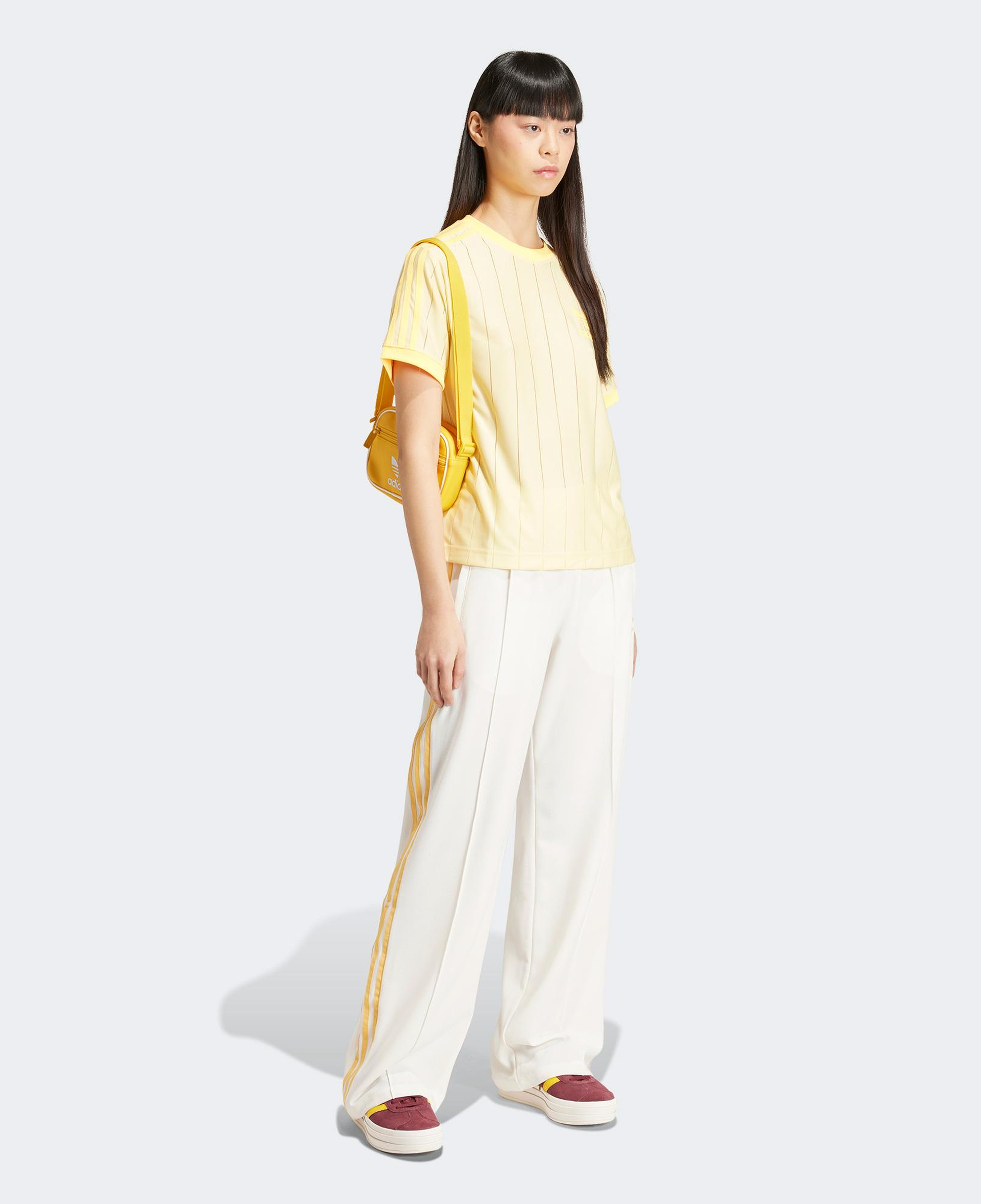 adidas Originals 3 Stripe Kadın Sarı T-Shirt