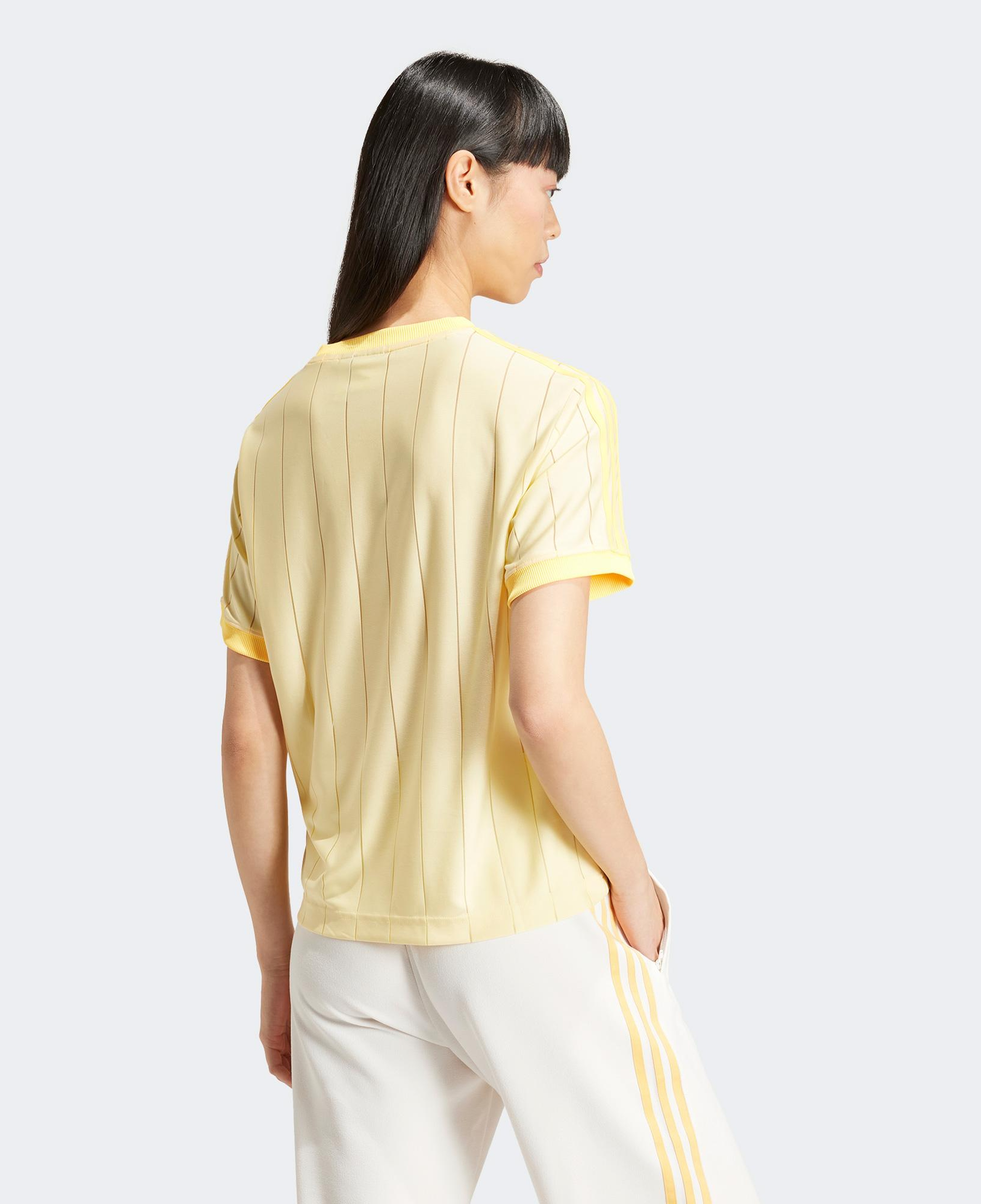 adidas Originals 3 Stripe Kadın Sarı T-Shirt