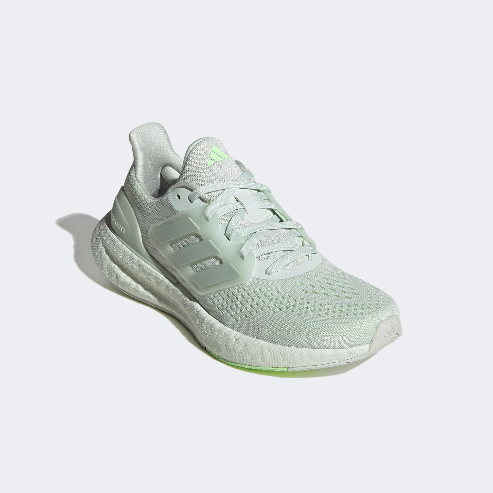 adidas Pureboost 23 Kadın Yeşil Koşu Ayakkabısı