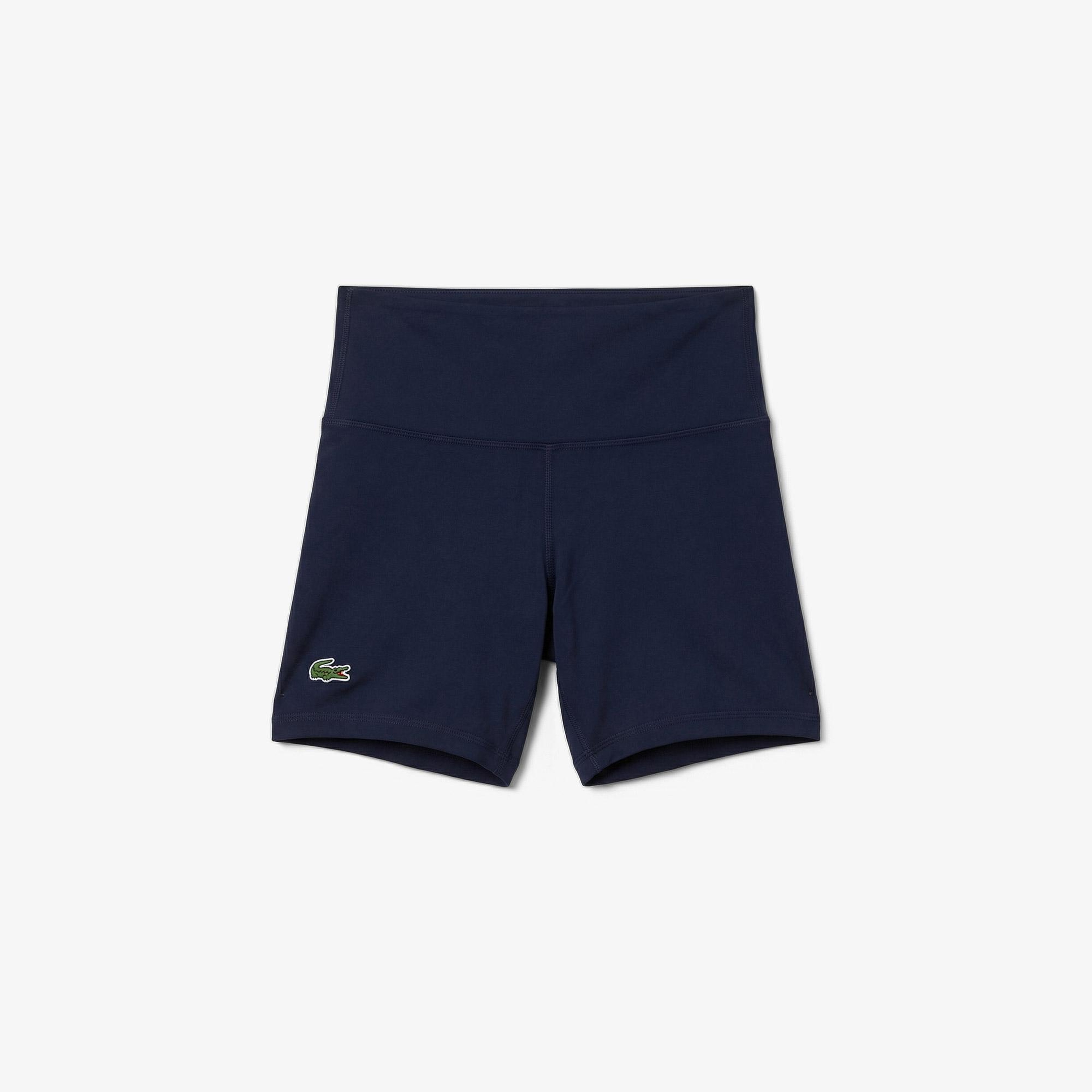 Kadın Flare Fit Kolsuz Polo Yaka Mavi Elbise