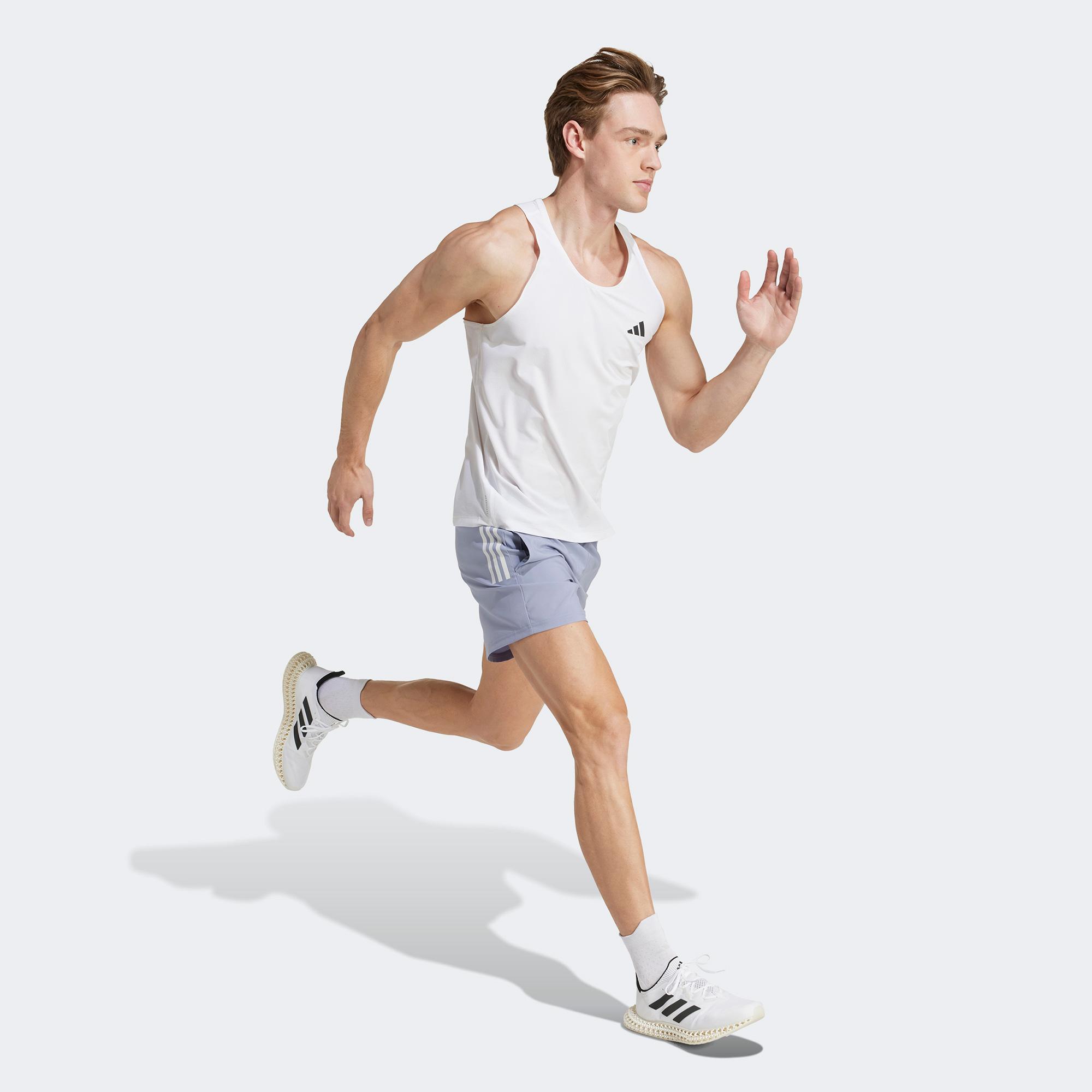 adidas Own The Run Erkek Mor Koşu Şortu