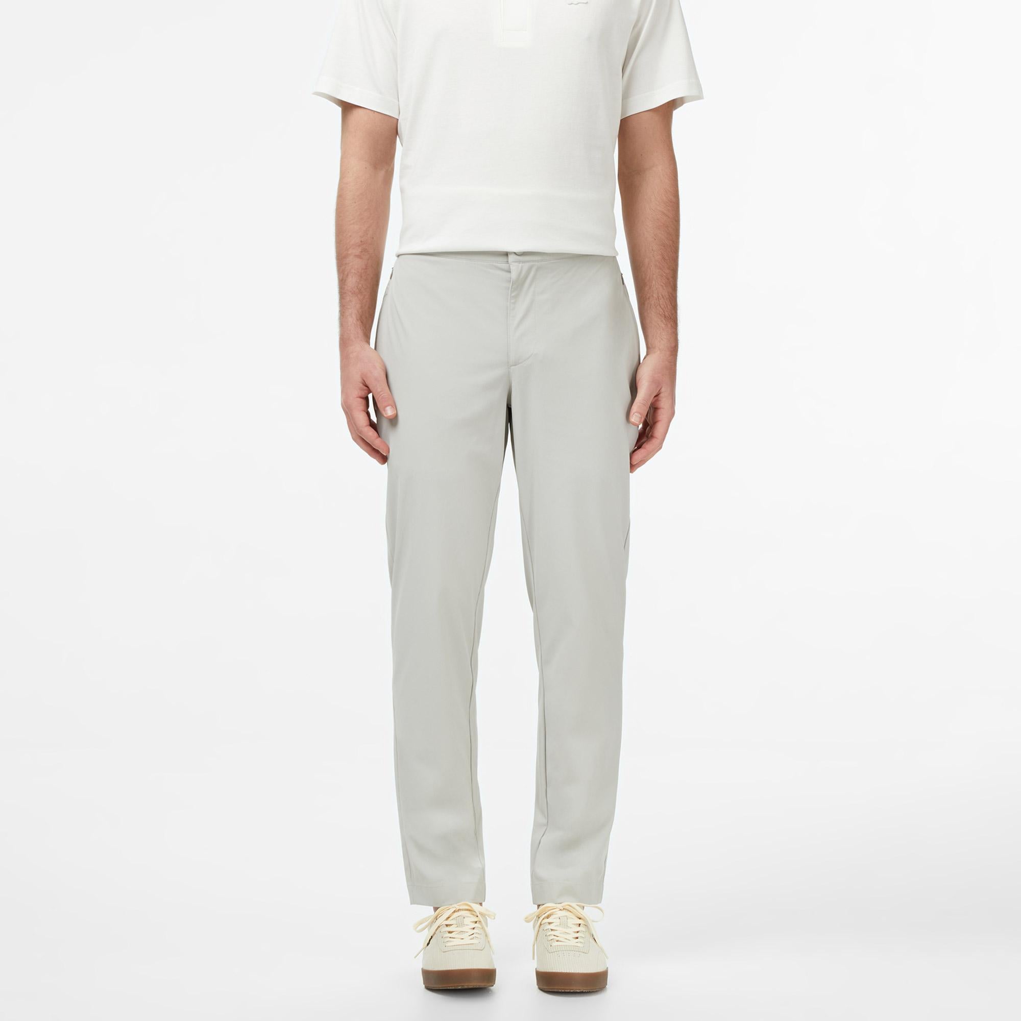 Erkek Tapered Fit Gri Pantolon