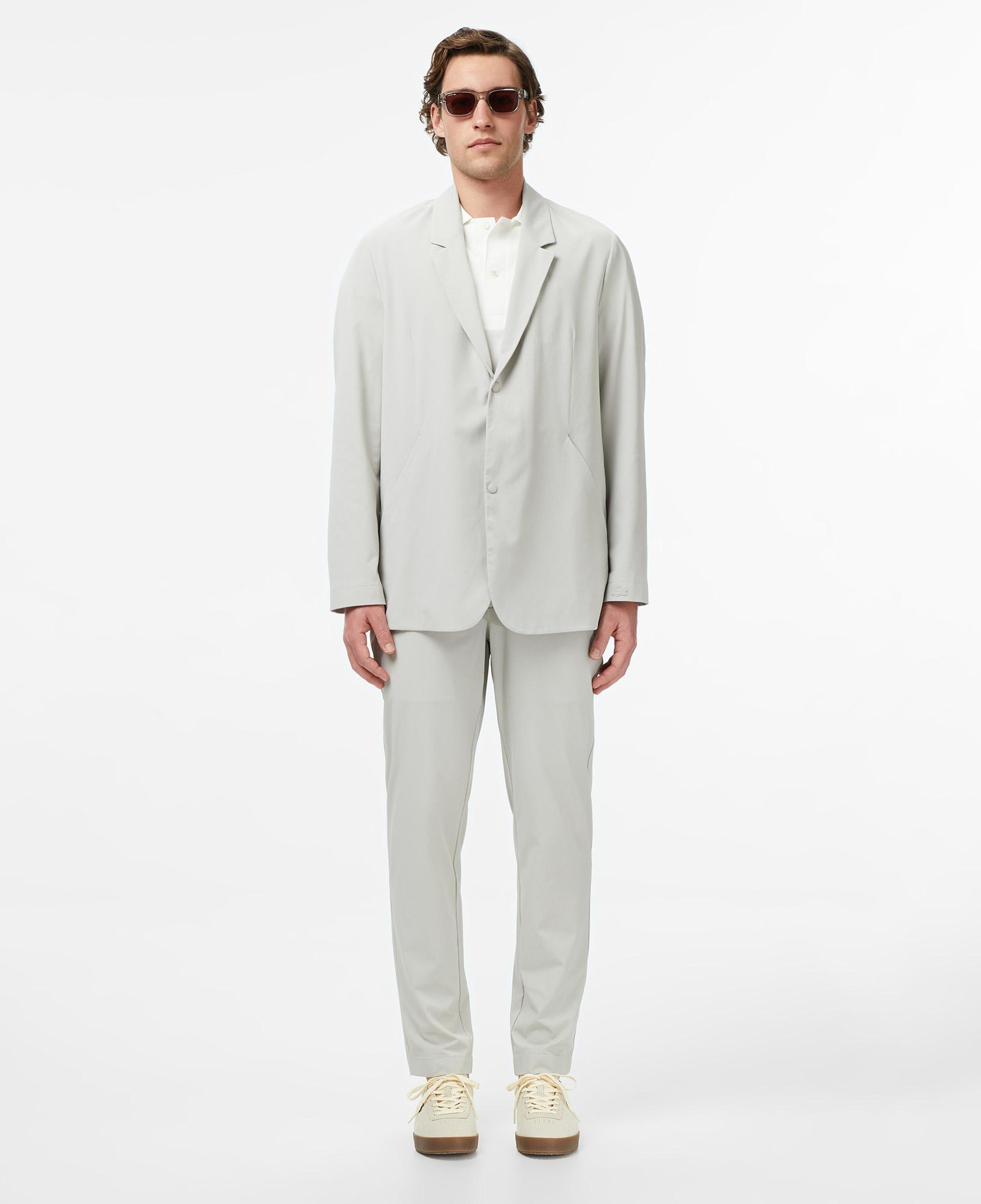 Erkek Tapered Fit Gri Pantolon