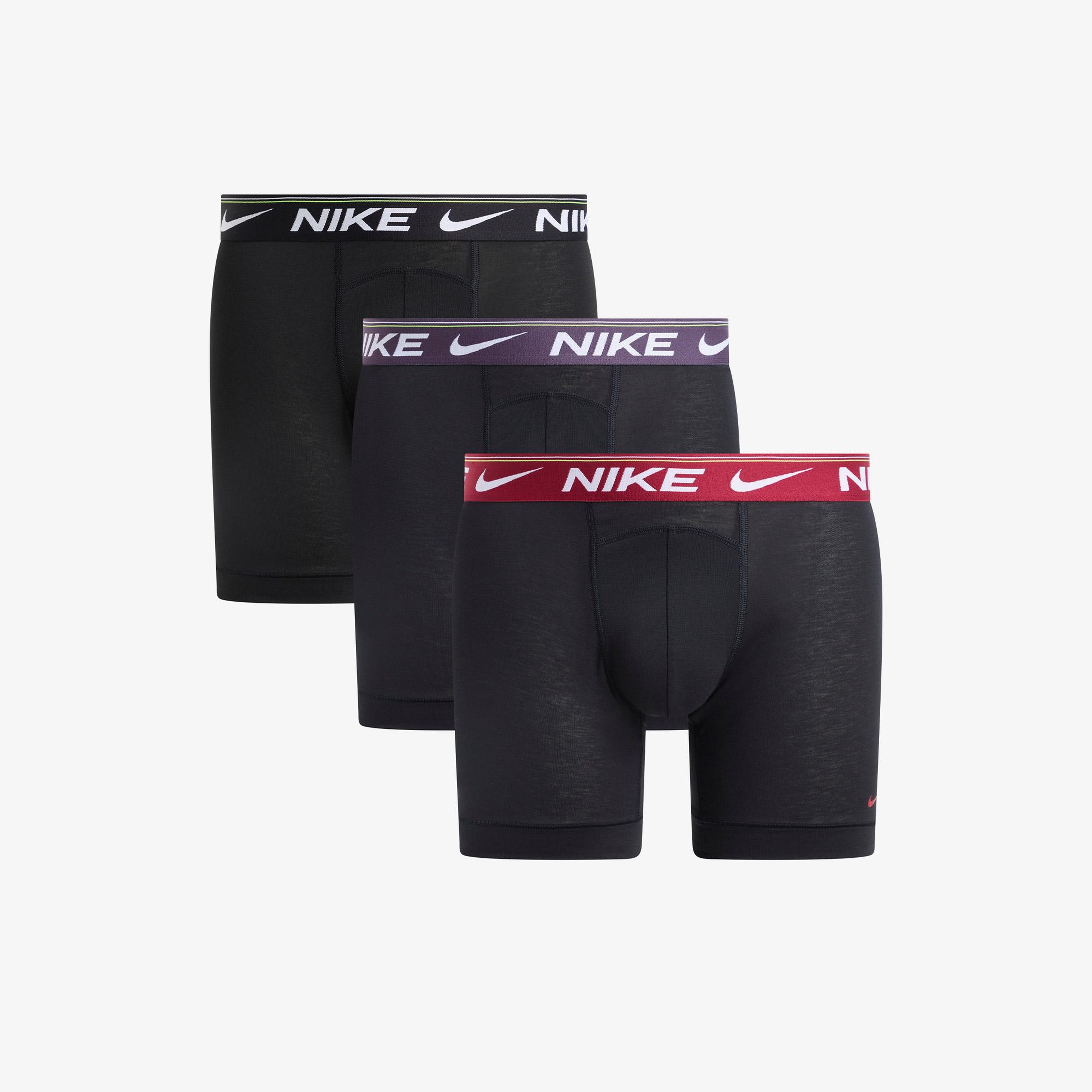Nike Brief 3'lü Erkek Siyah Boxer
