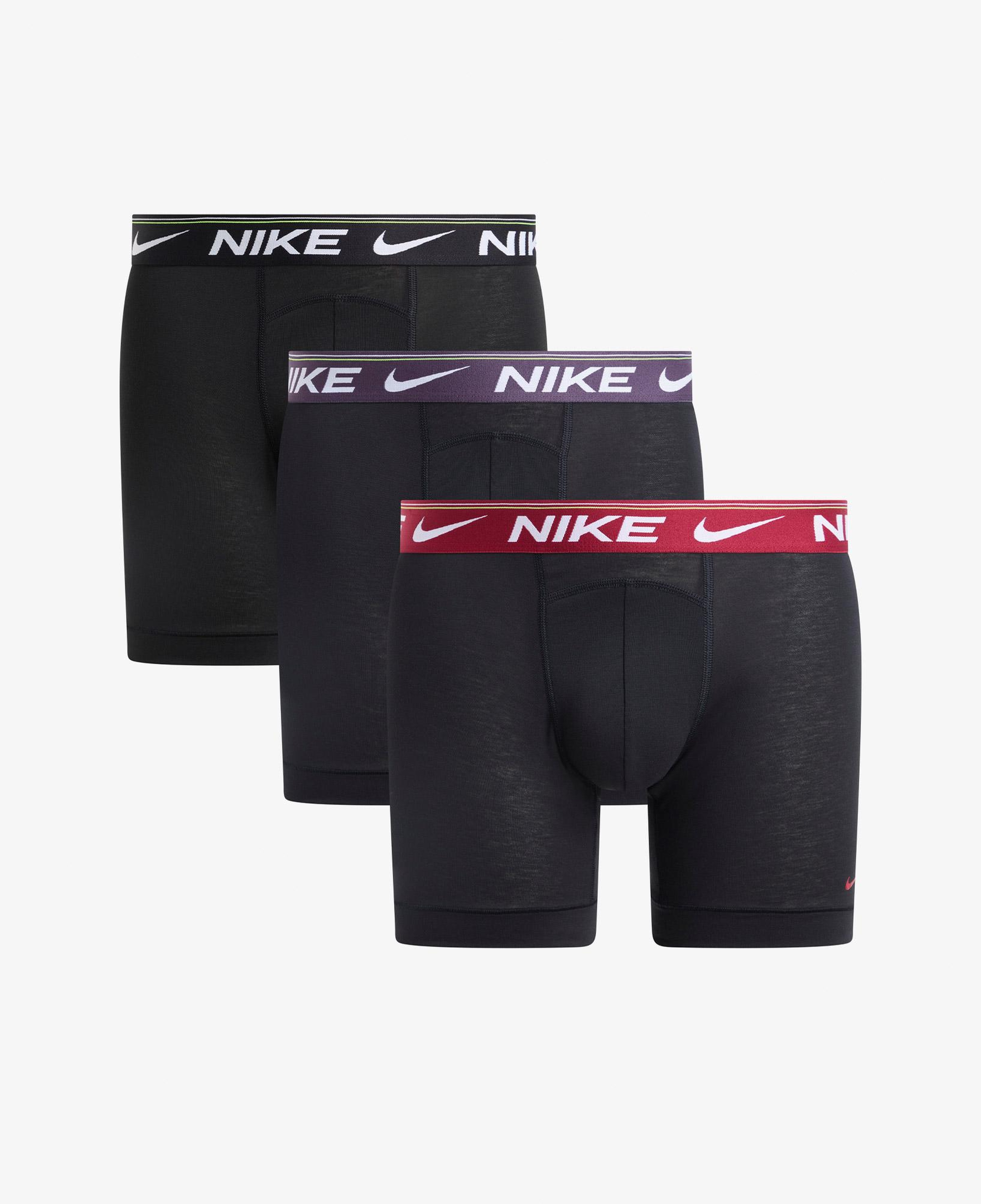 Nike Brief 3'lü Erkek Siyah Boxer