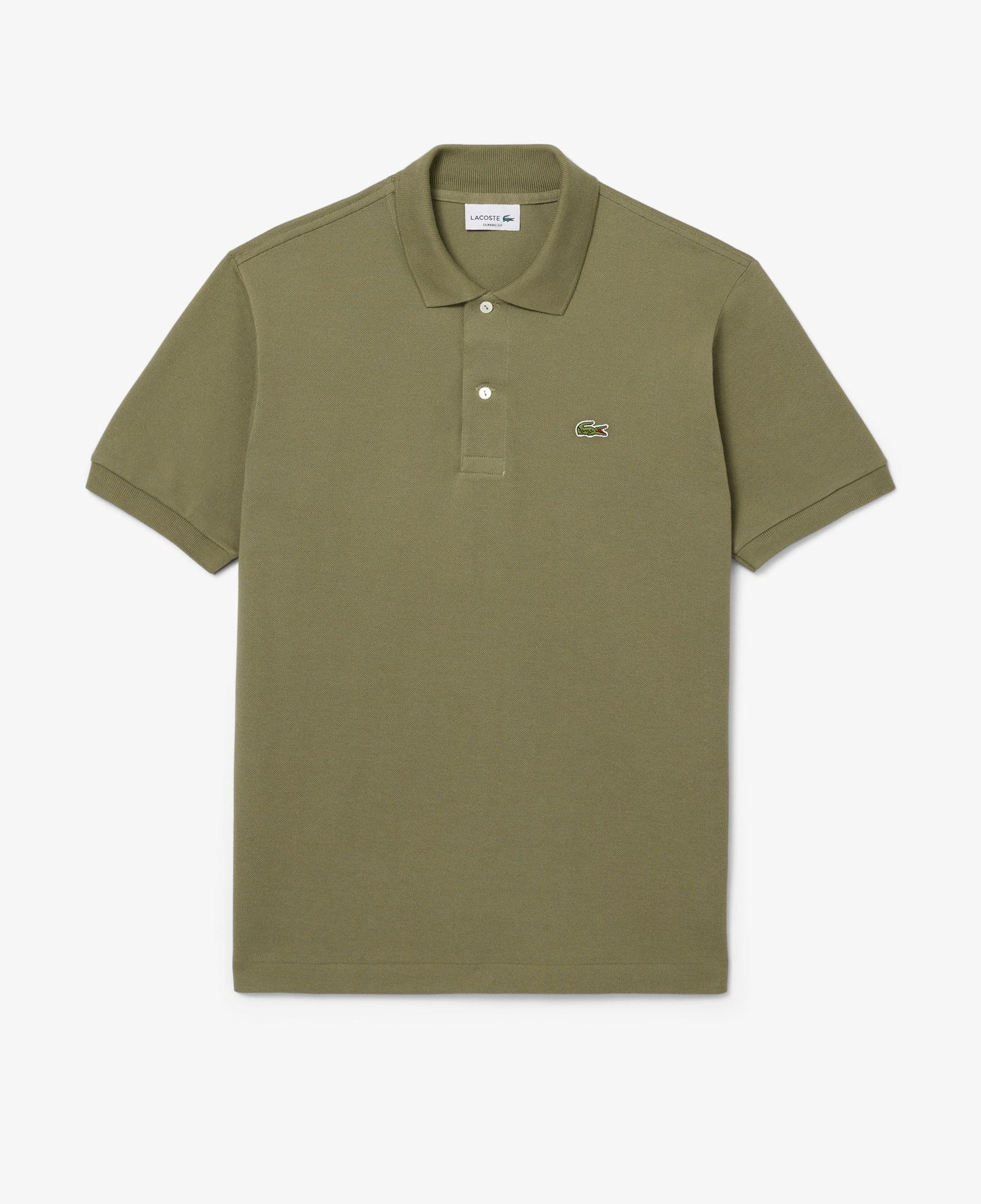 L.12.12 Erkek Classic Fit Haki Polo