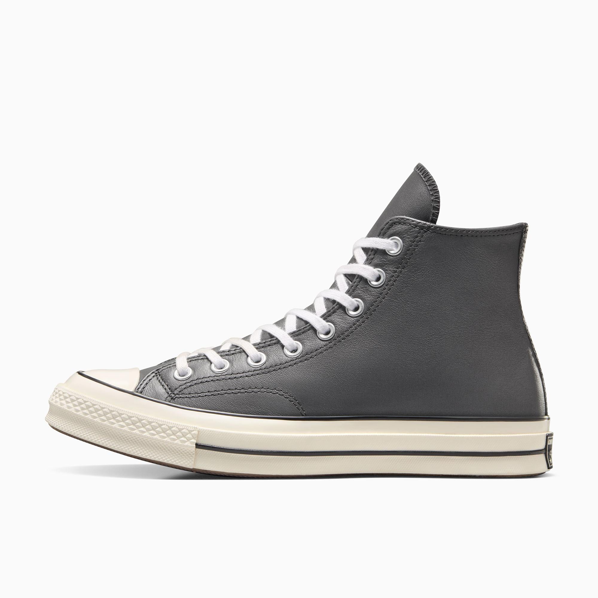 Converse Chuck 70 Unisex Gri Deri Sneaker