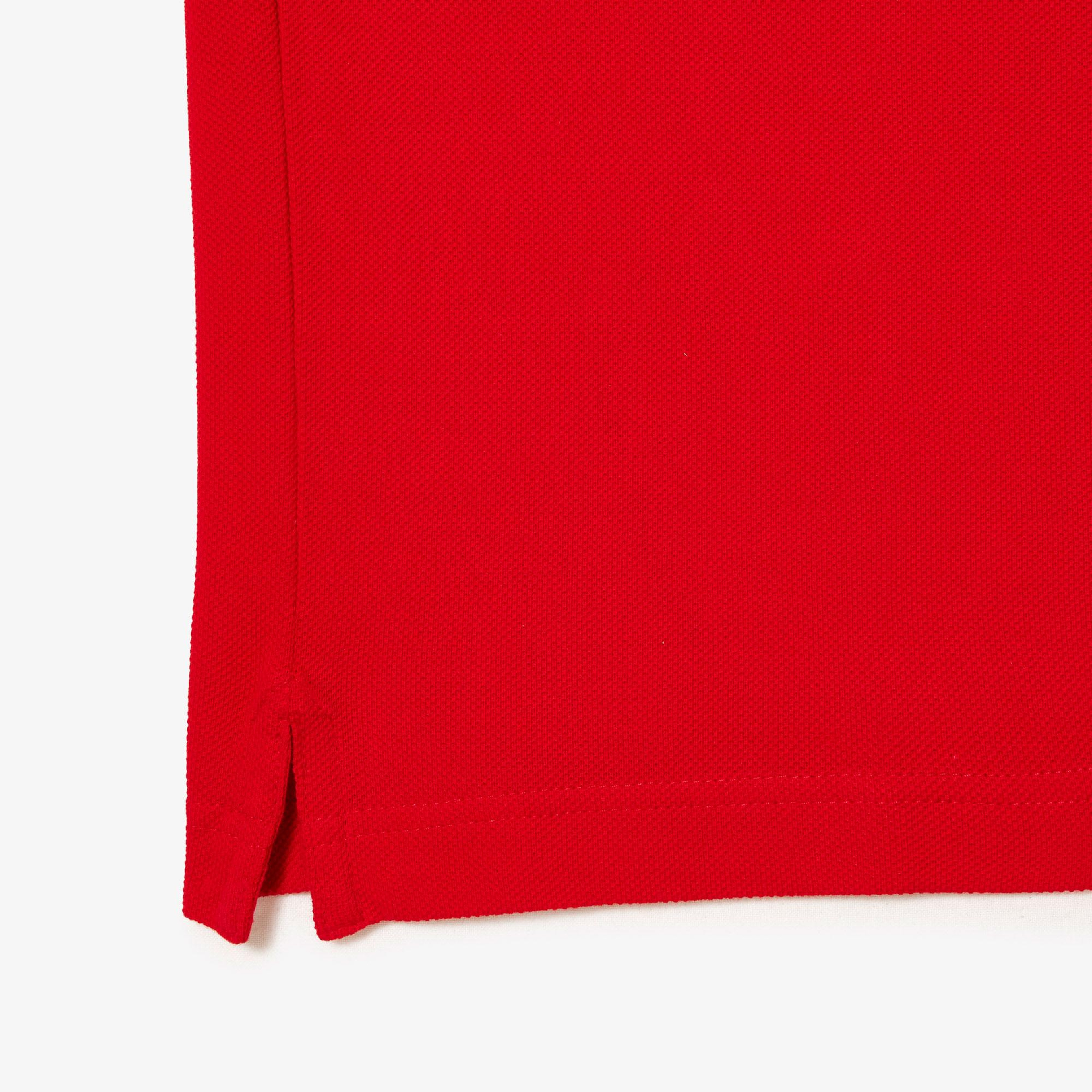 L.12.12 Erkek Slim Fit Kırmızı Polo
