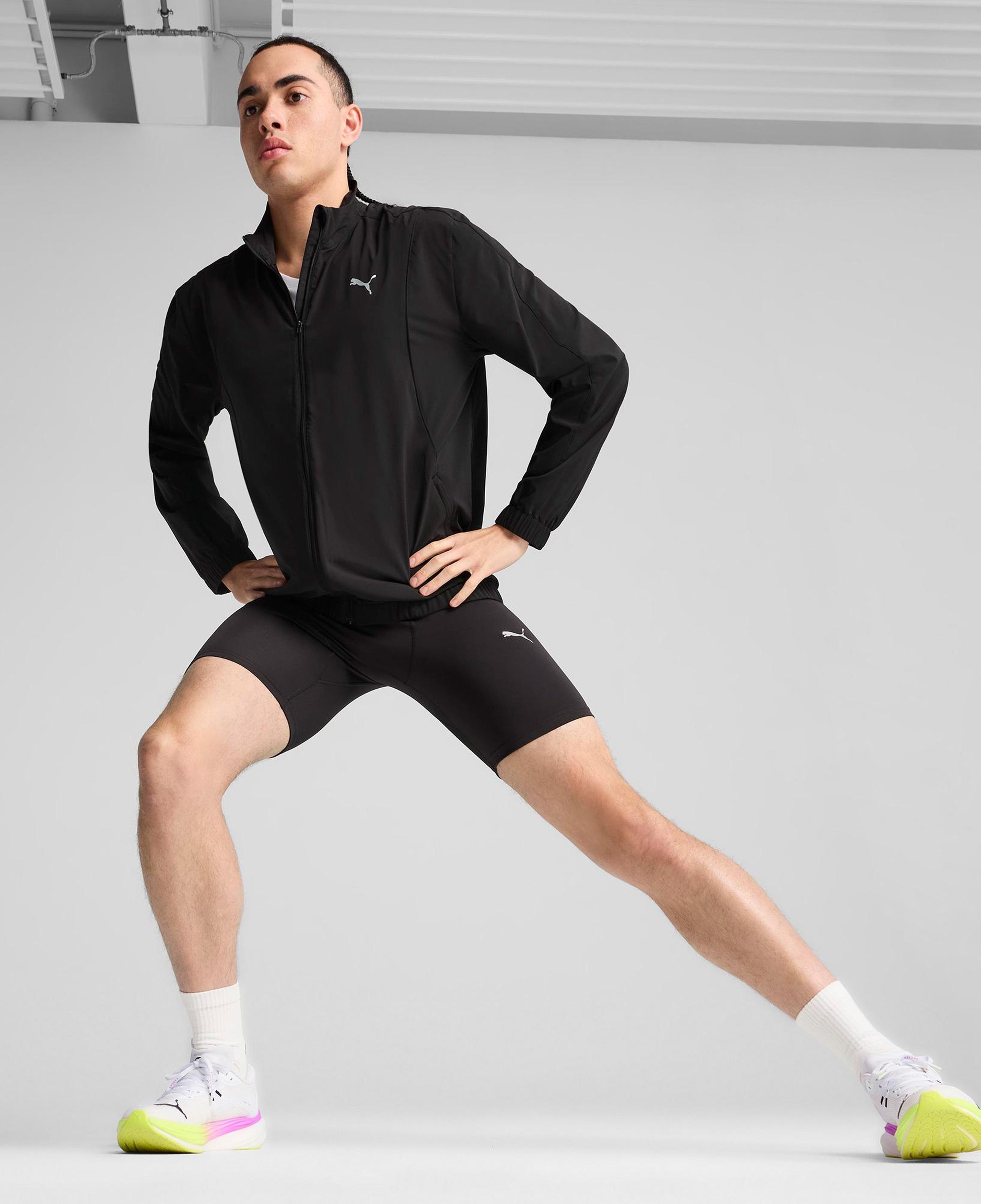 Puma Run Velocity Woven Erkek Siyah Ceket