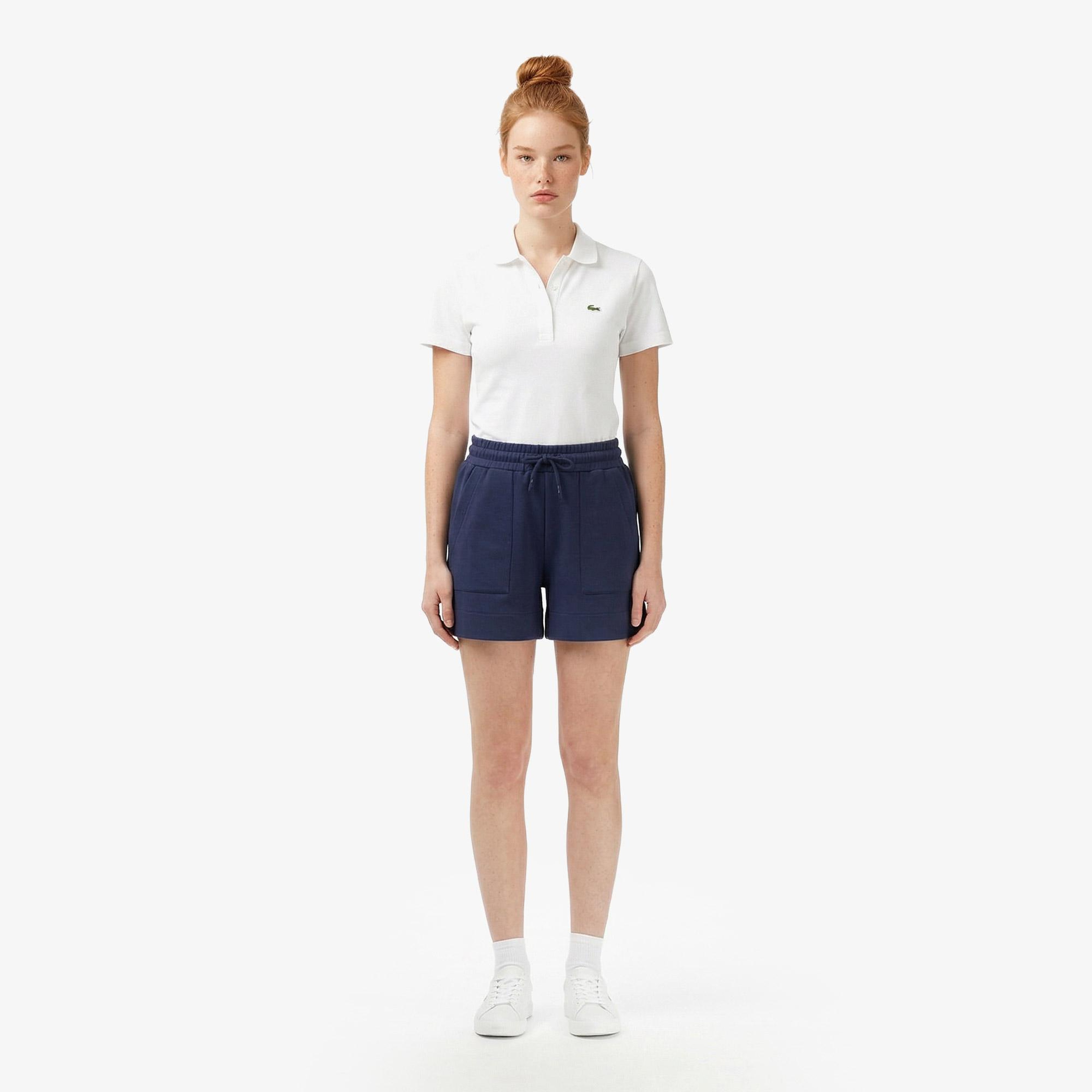 Kadın Relaxed Fit Lacivert Şort