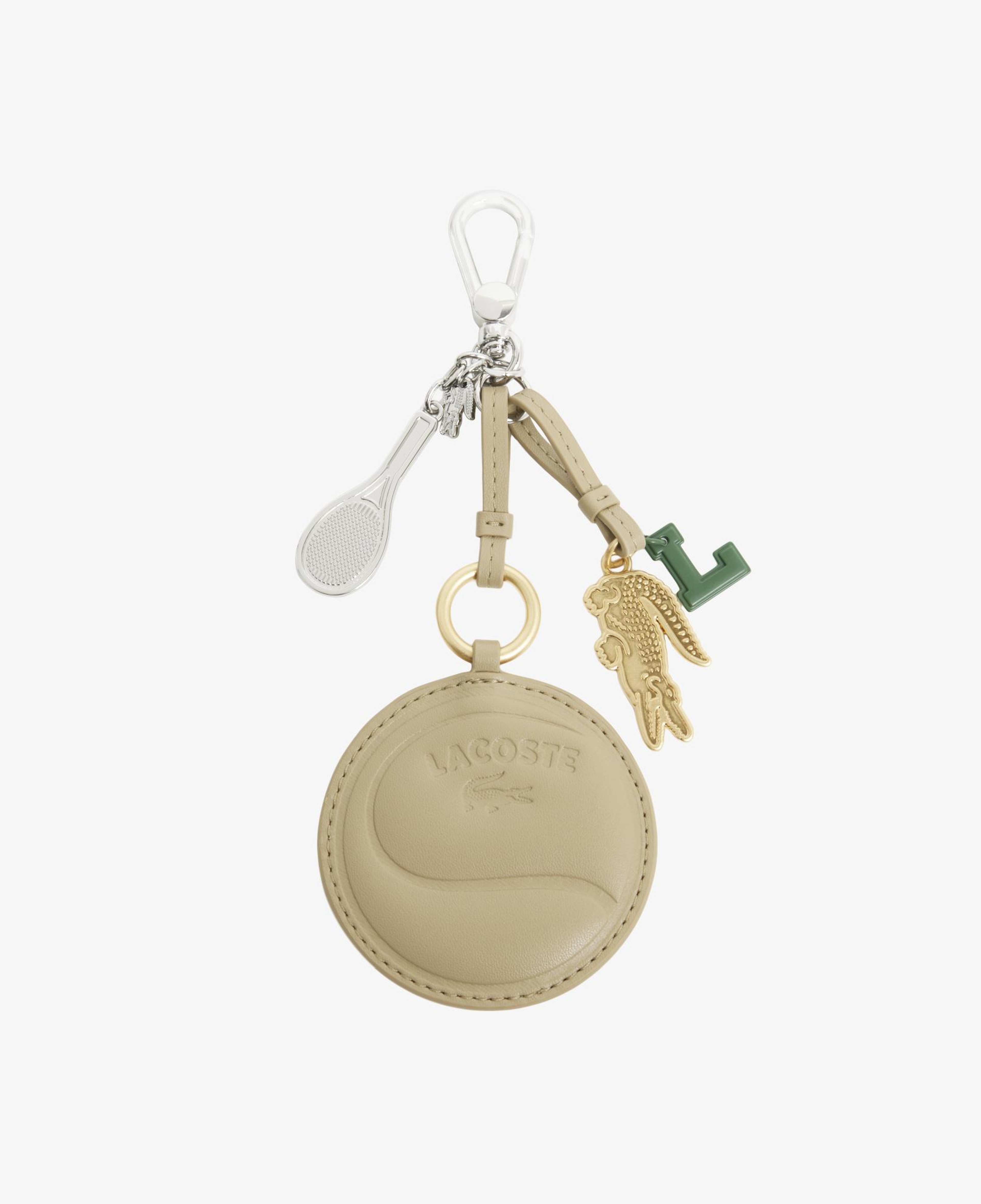 Tennis Racket Mirror L Charms Kadın Bej Anahtarlık