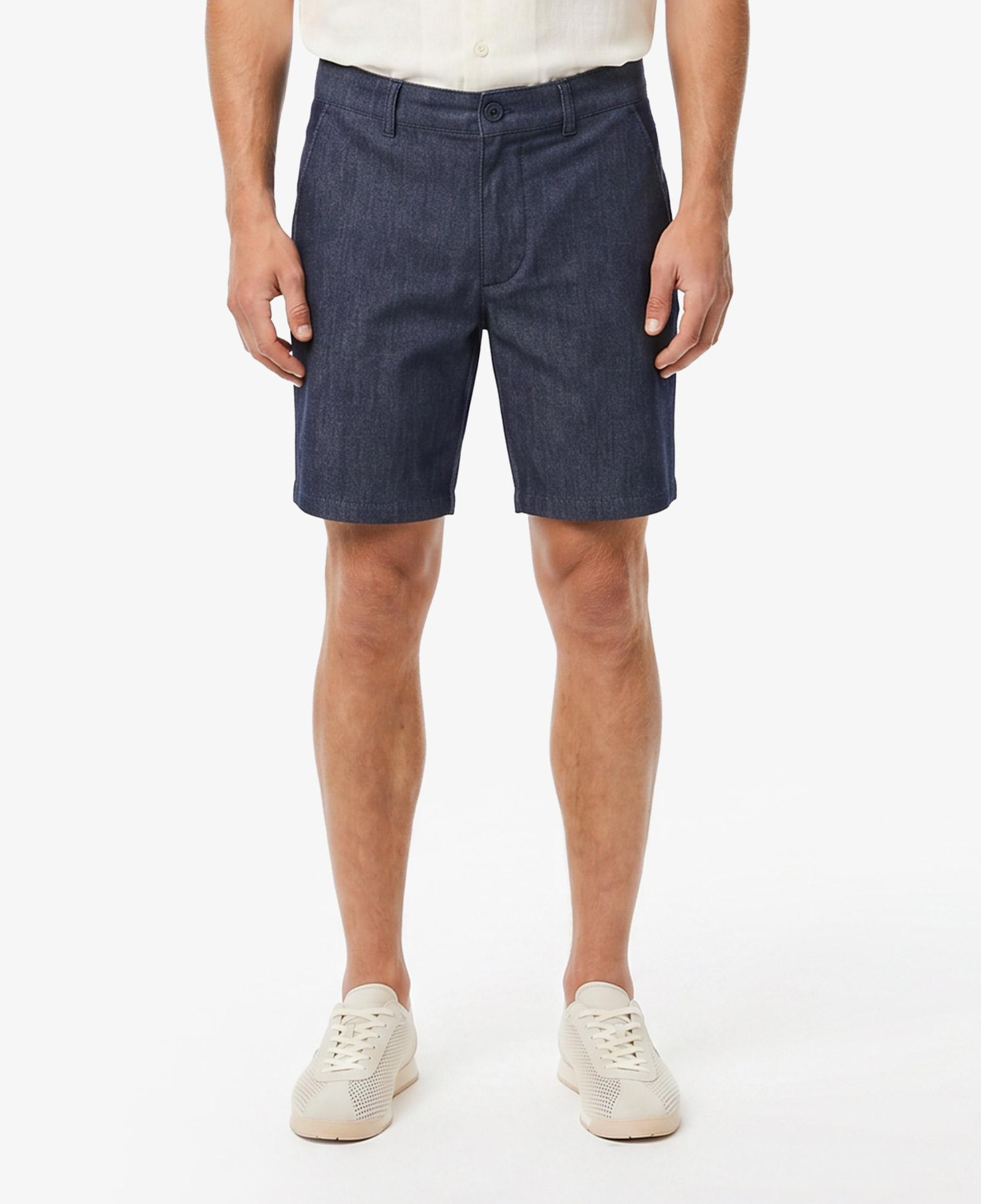 Erkek Slim Fit Lacivert Bermuda Şort