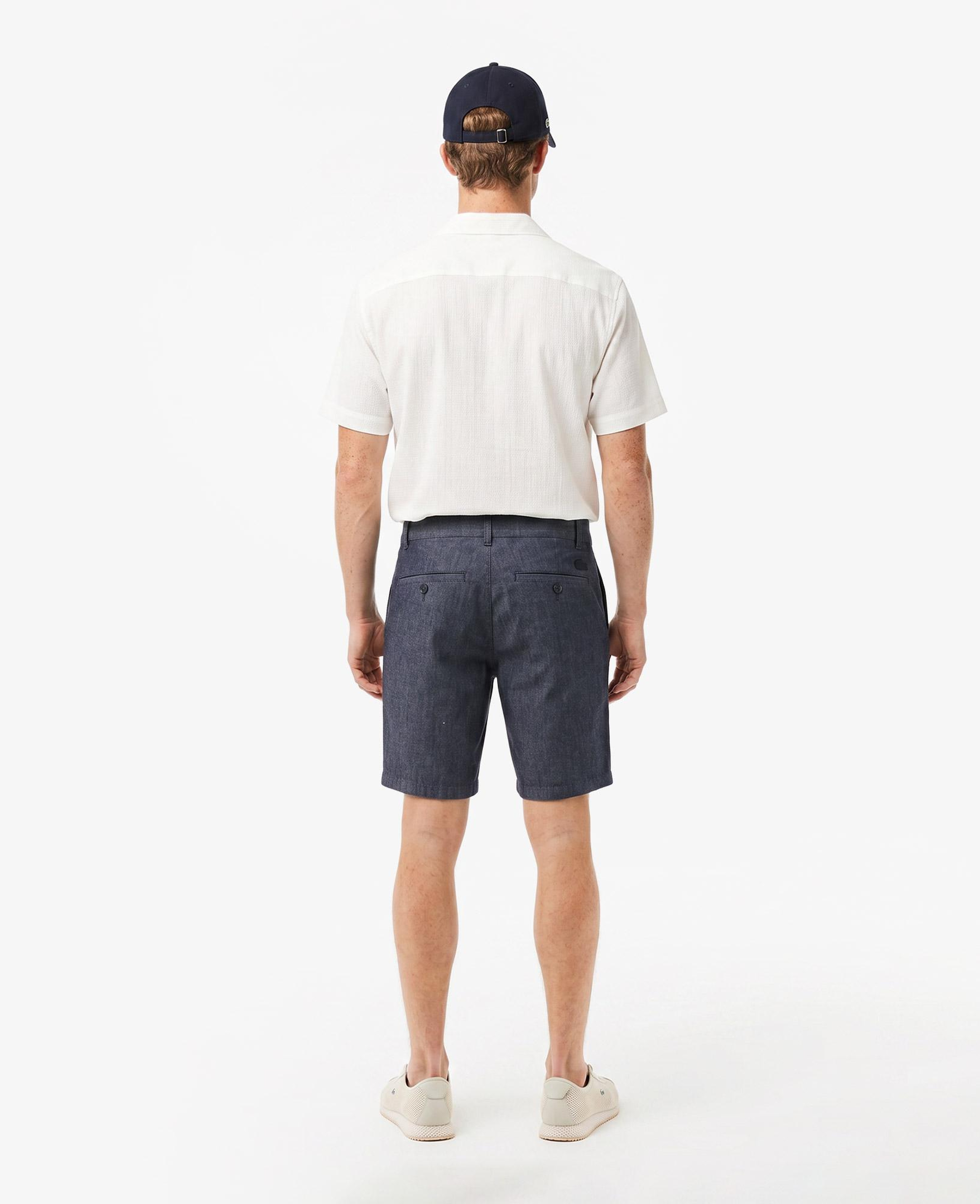 Erkek Slim Fit Lacivert Bermuda Şort
