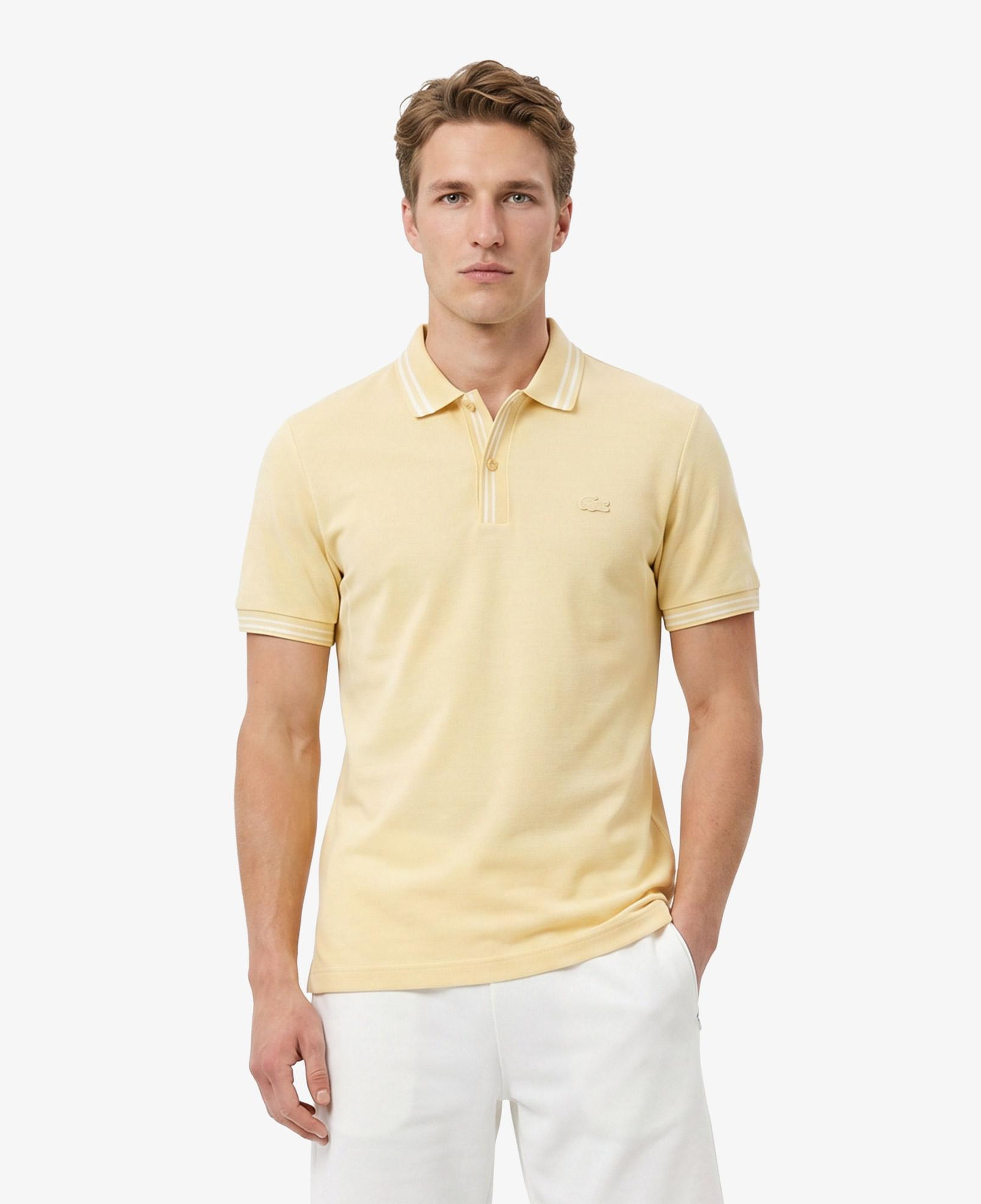 Erkek Regular Fit Bej Polo