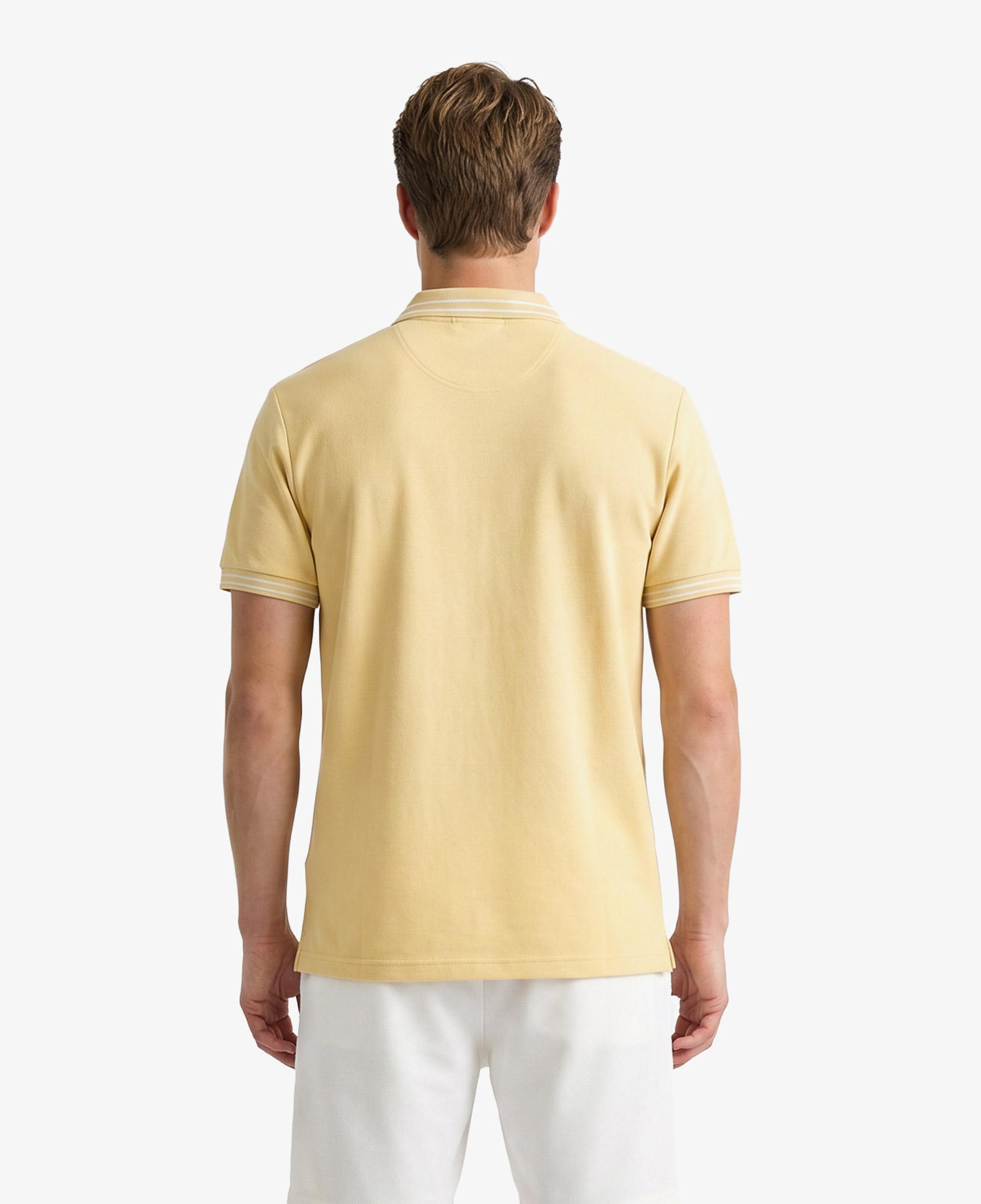 Erkek Regular Fit Bej Polo