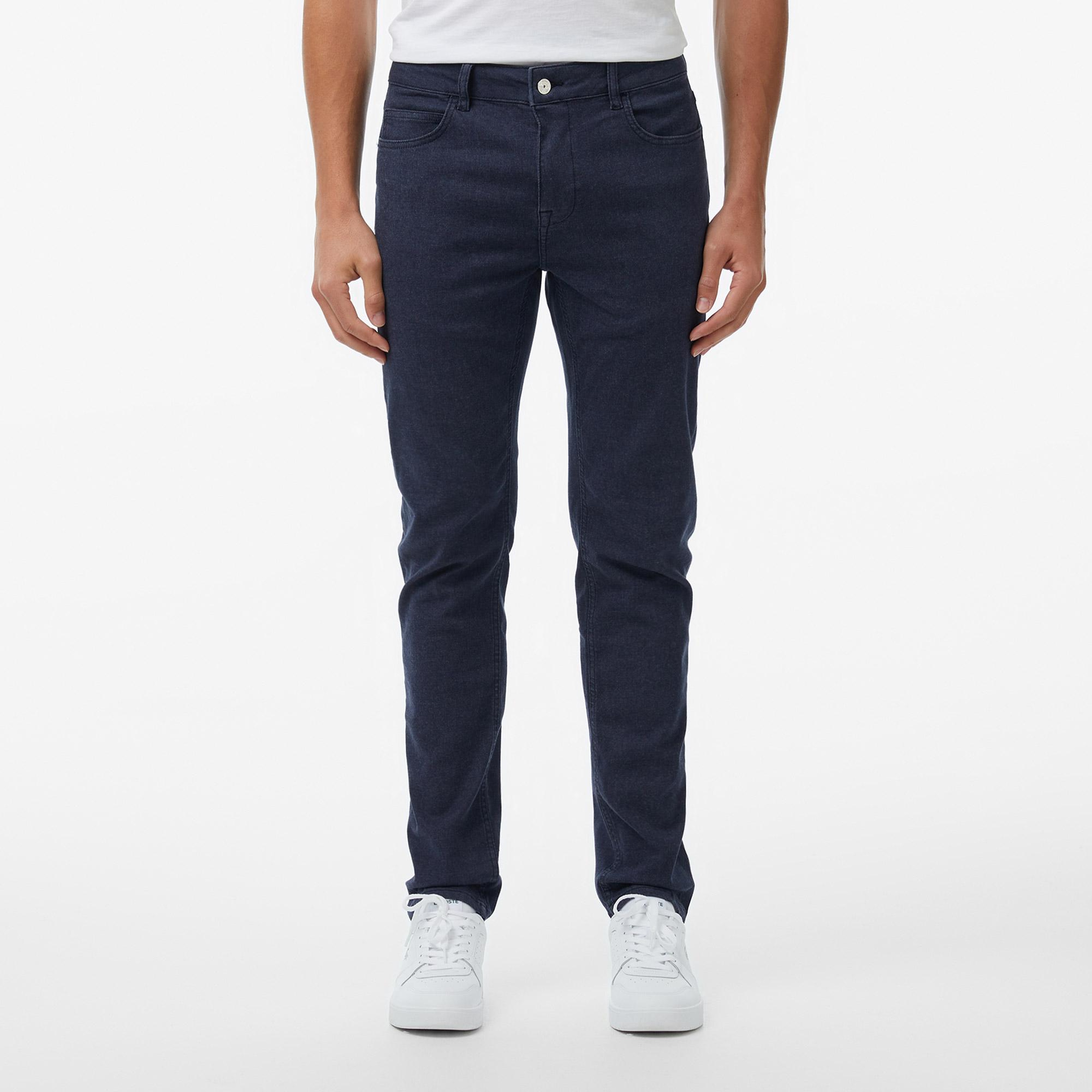 Erkek Slim Fit Lacivert Pantolon