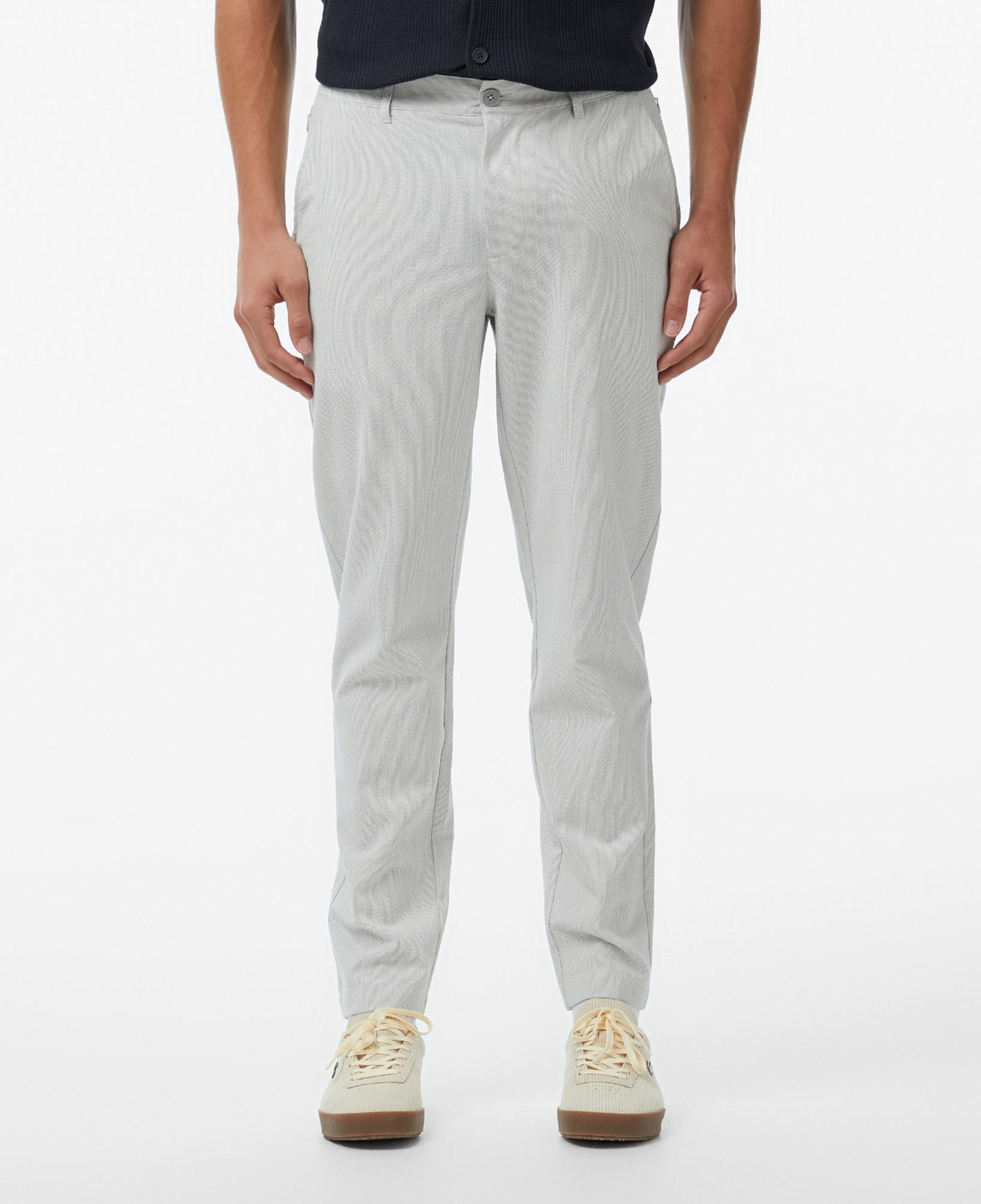 Erkek Tapered Fit Gri Pantolon