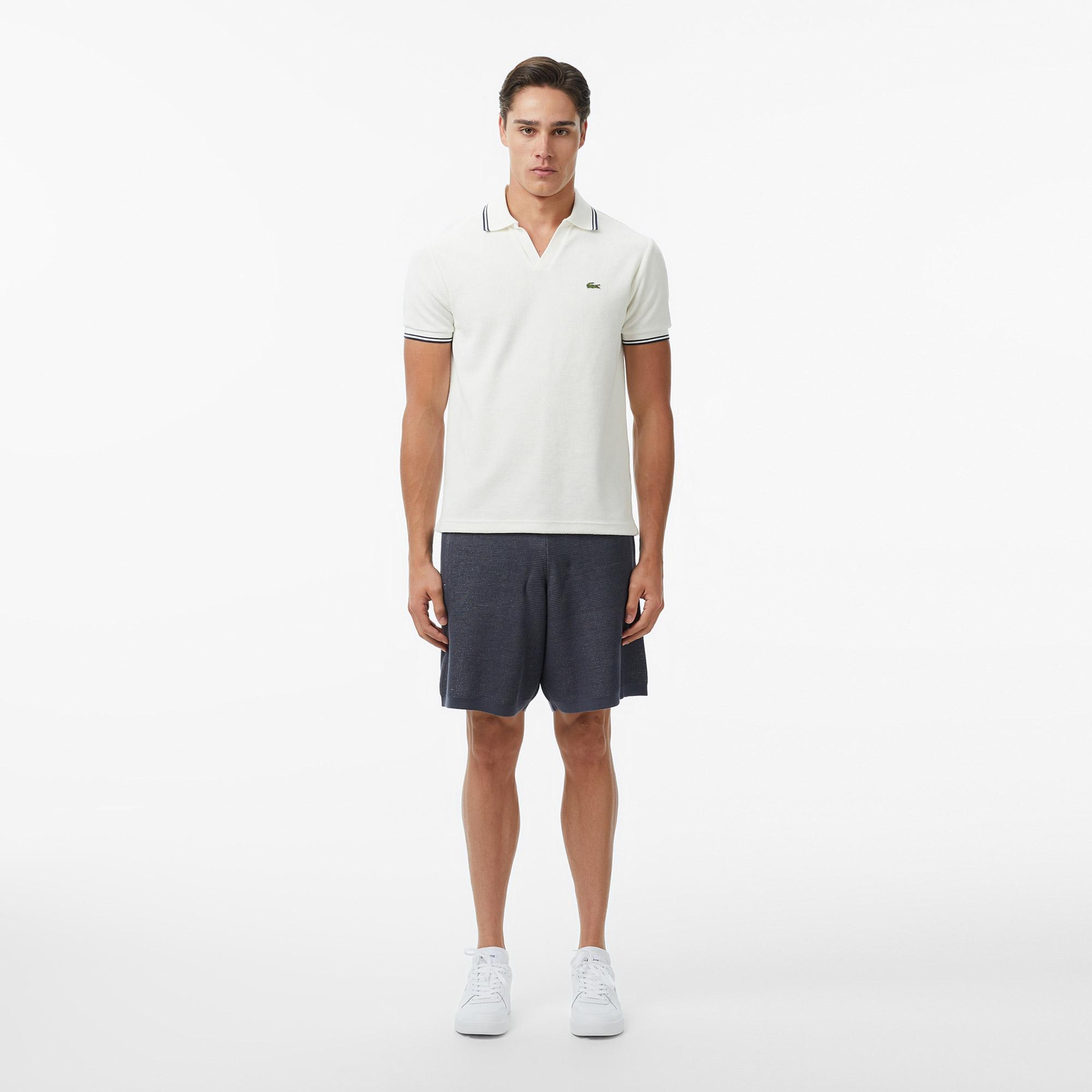 Erkek Regular Fit Krem Polo