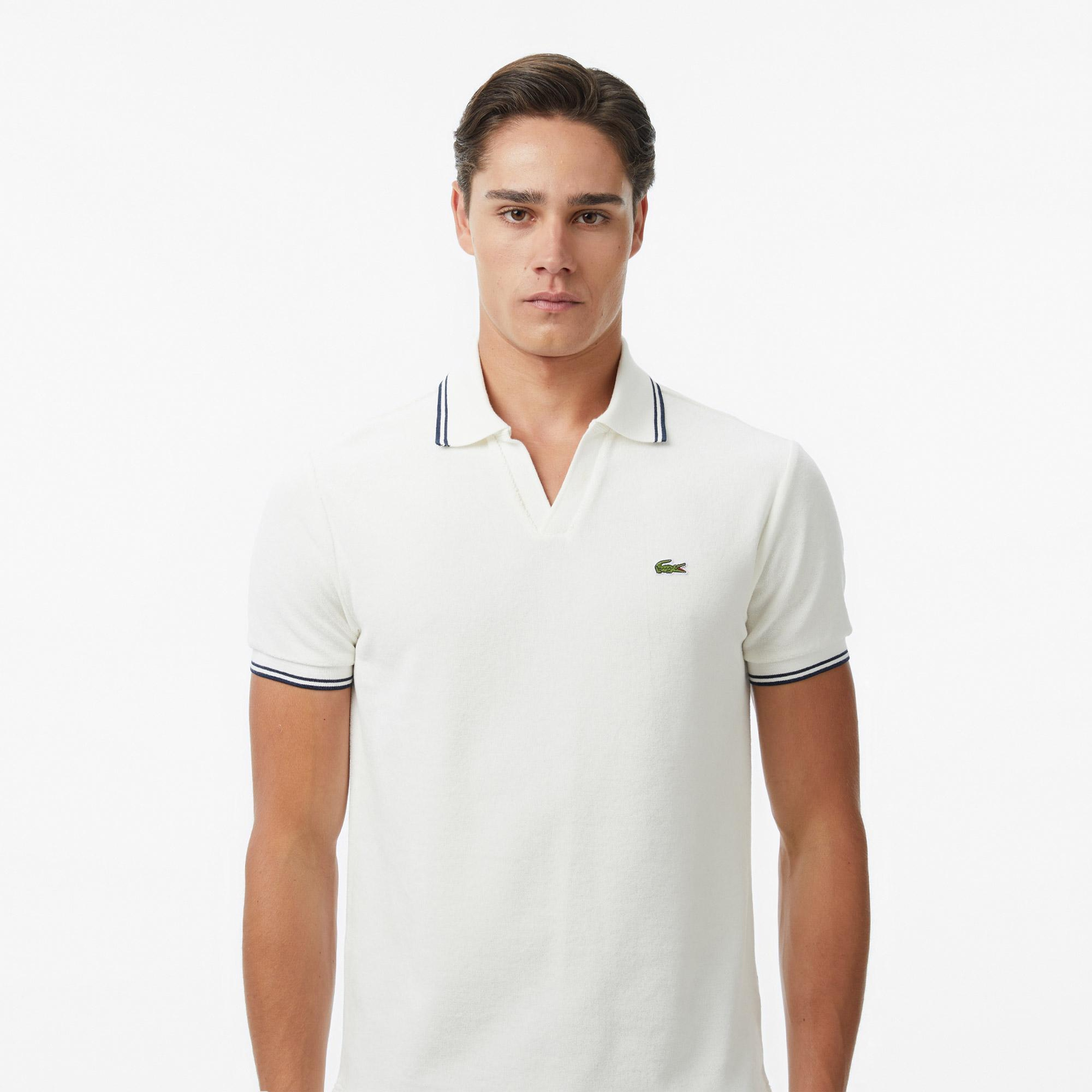 Erkek Regular Fit Krem Polo