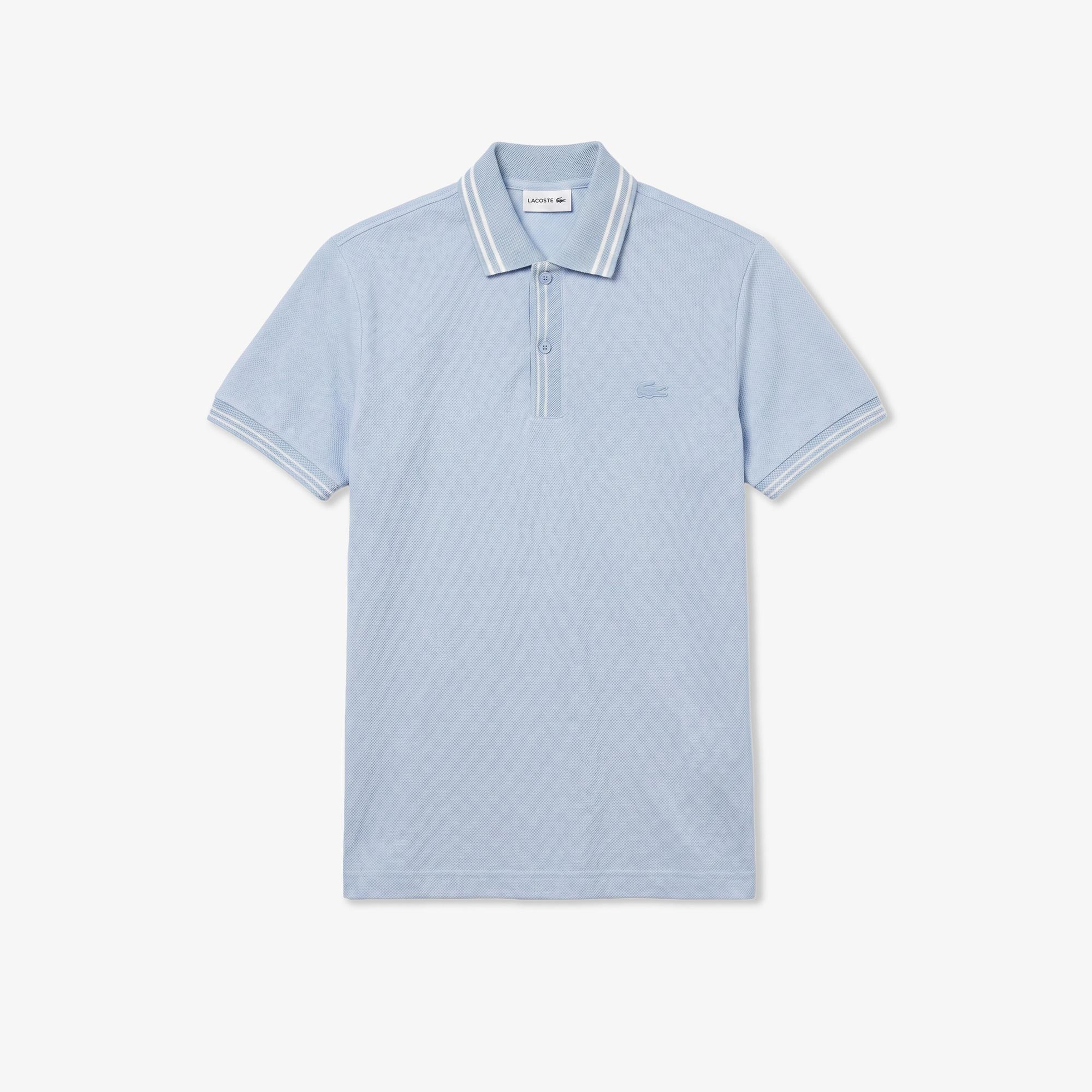 Erkek Regular Fit Mavi Polo