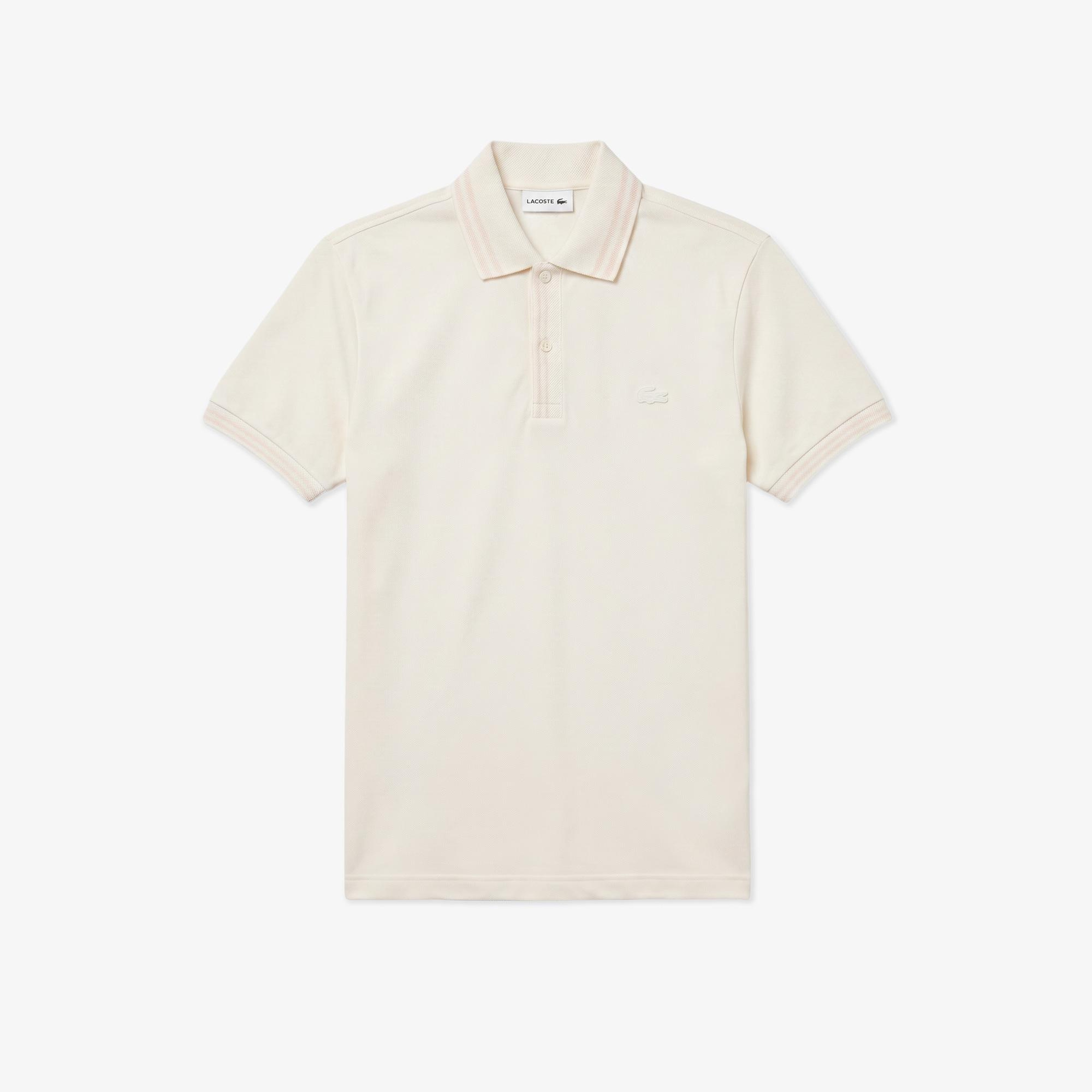 Erkek Regular Fit Krem Polo