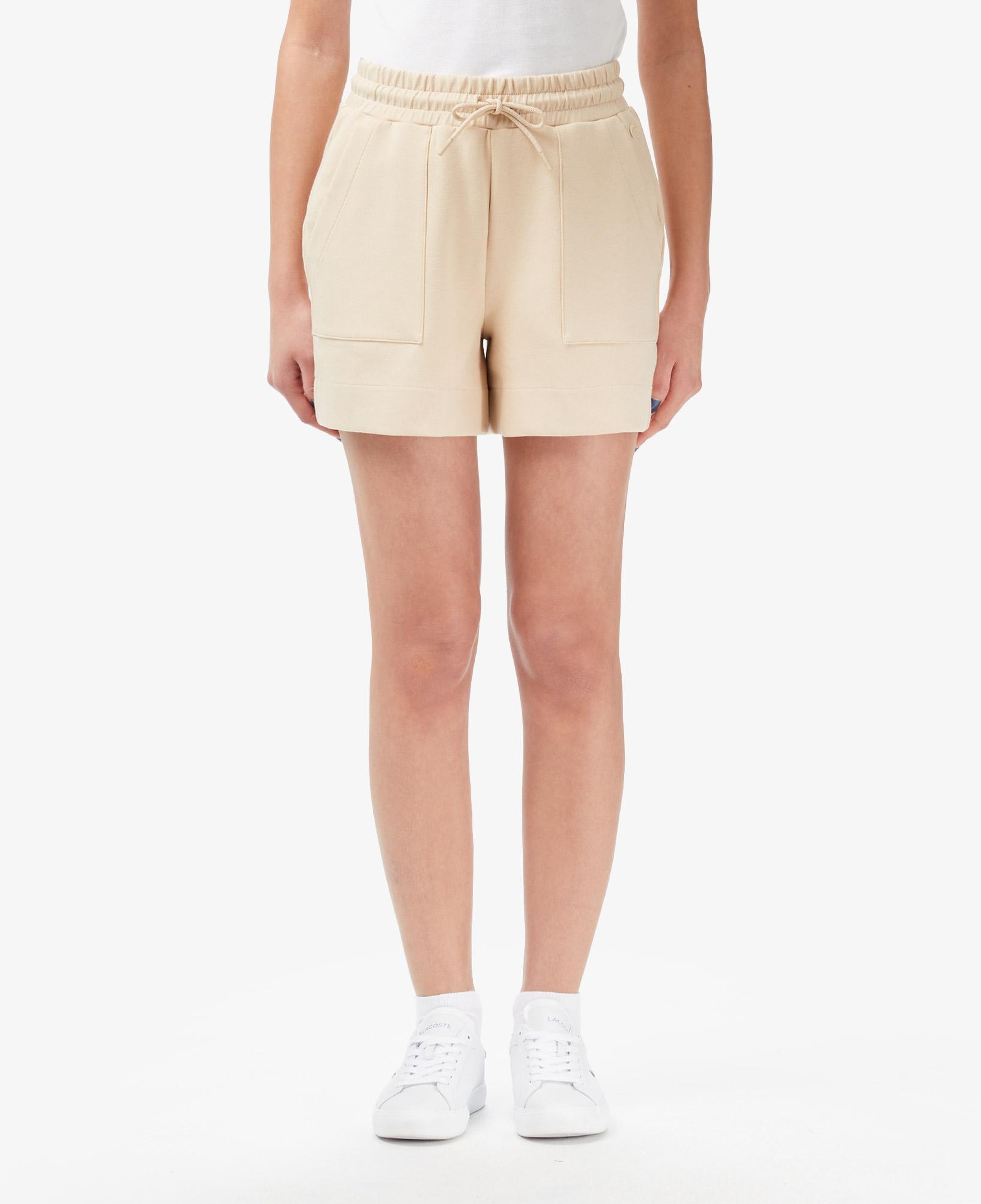 Kadın Relaxed Fit Bej Şort