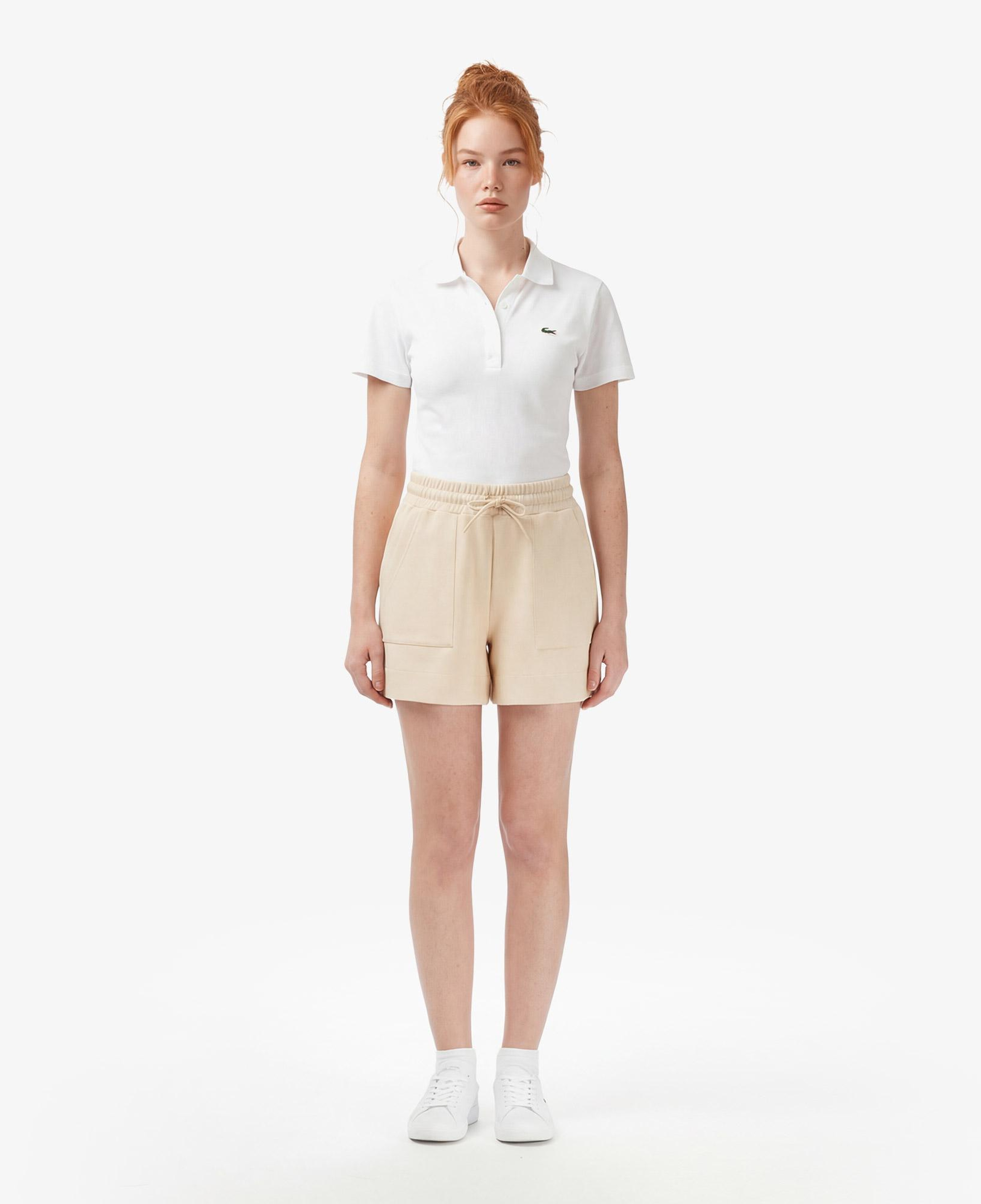 Kadın Relaxed Fit Bej Şort