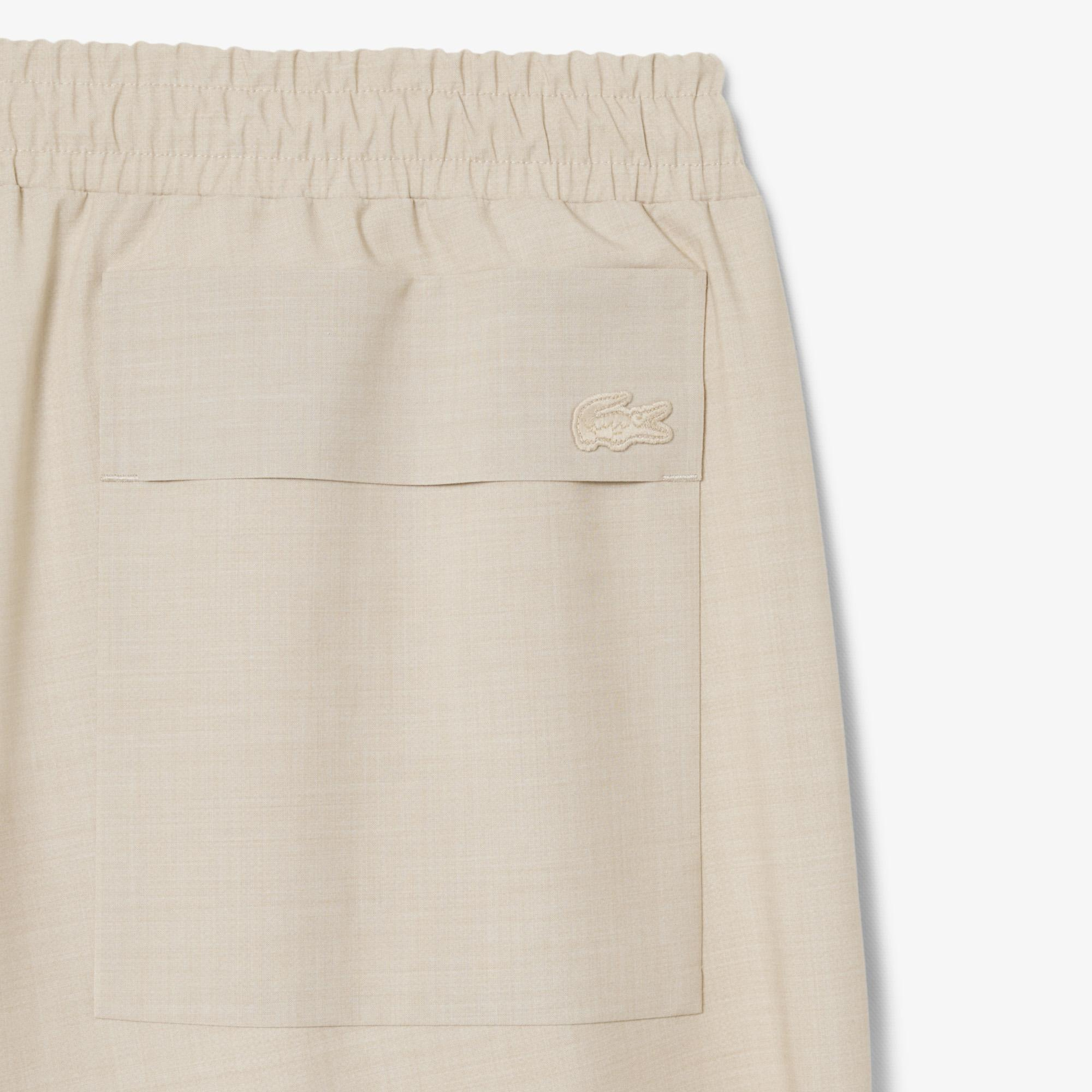 SS26 RUNWAY Erkek Bej Eşofman Altı
