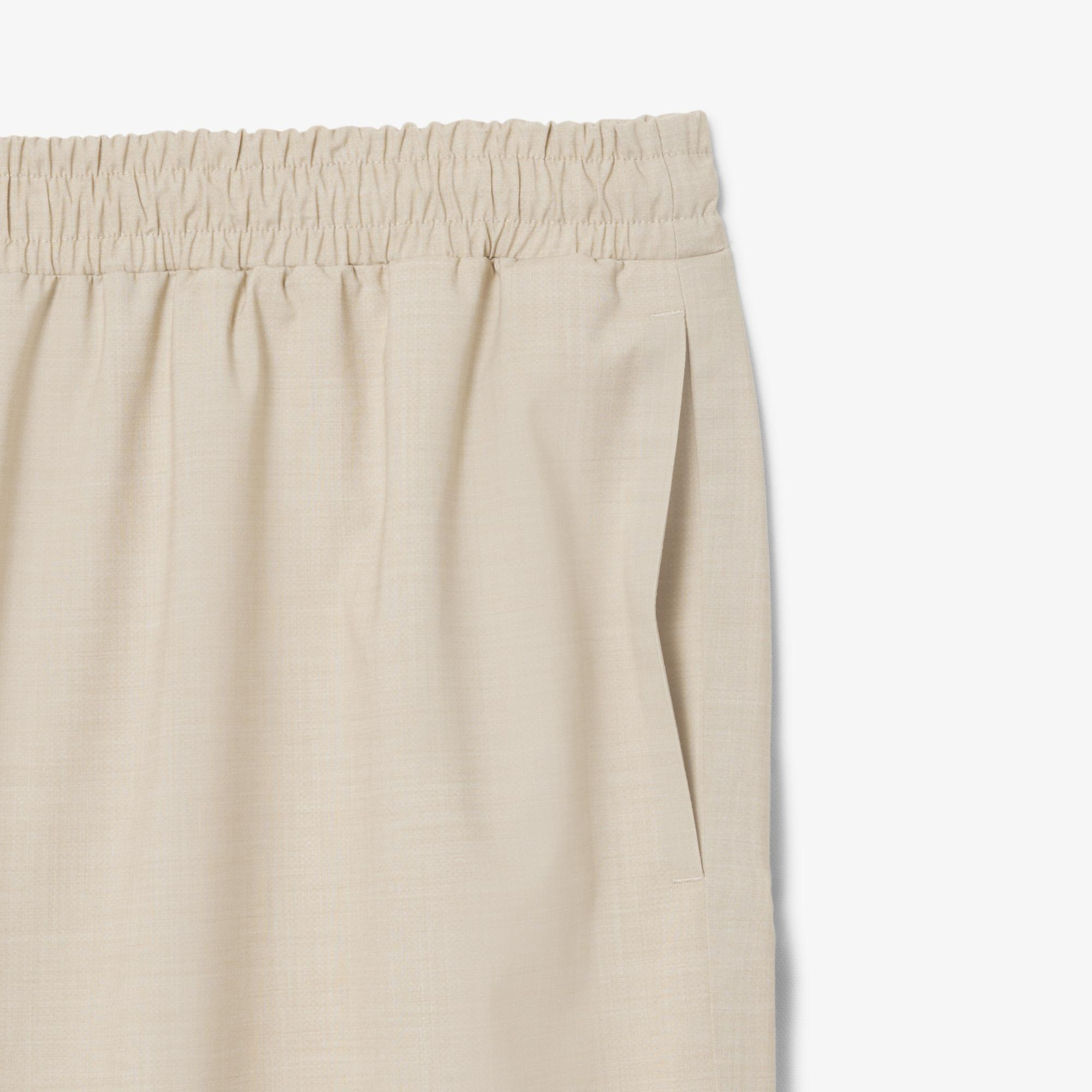 SS26 RUNWAY Erkek Bej Eşofman Altı