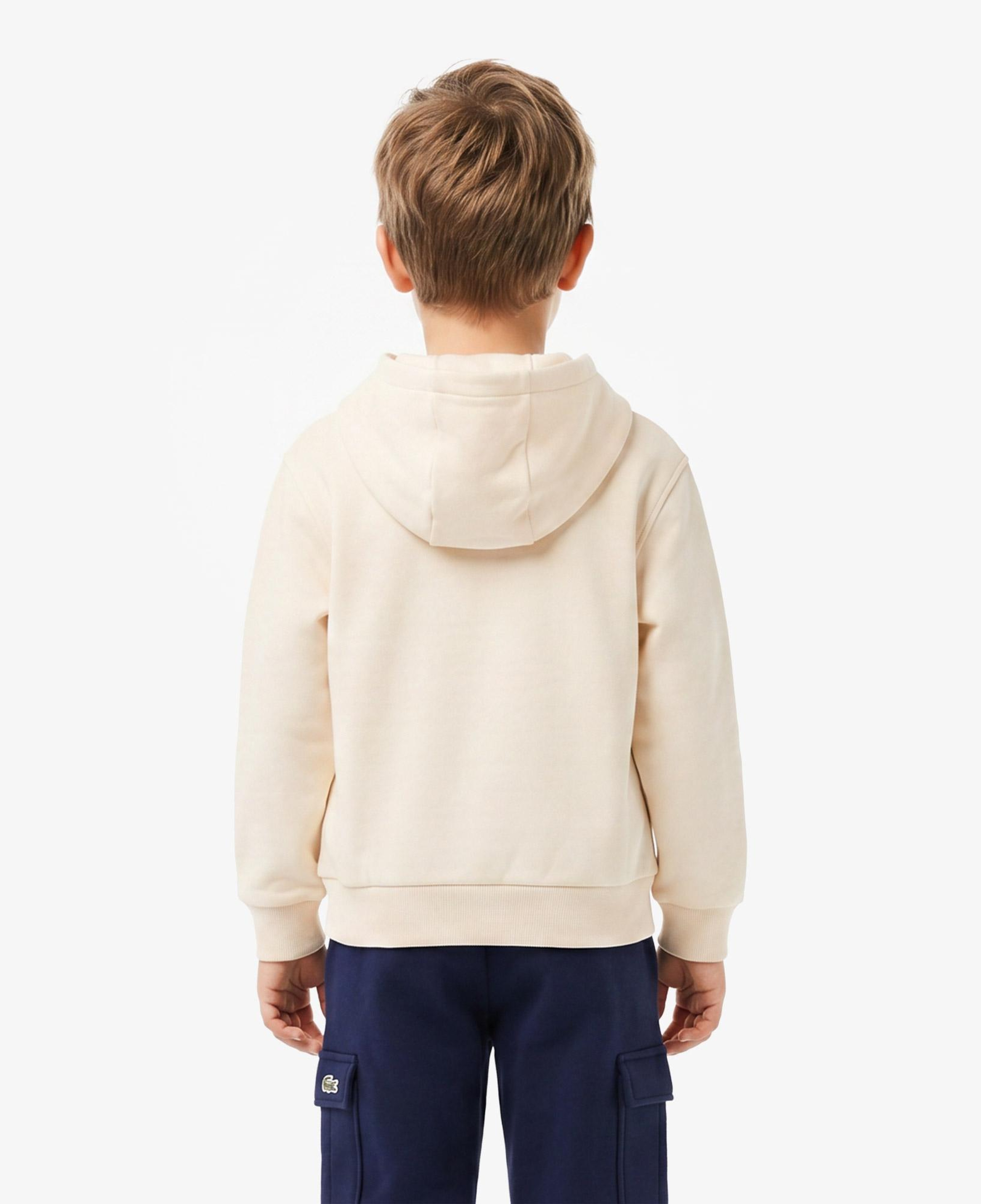 Çocuk Kapüşonlu Krem Sweatshirt