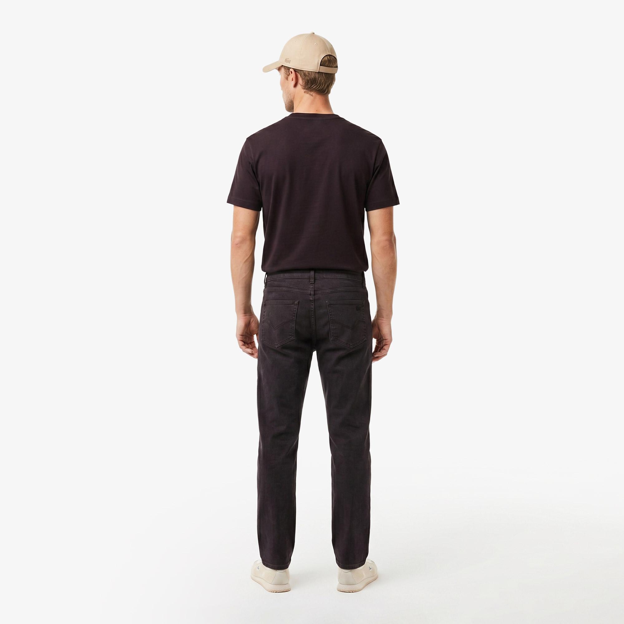 Erkek Slim Fit Kahverengi Pantolon