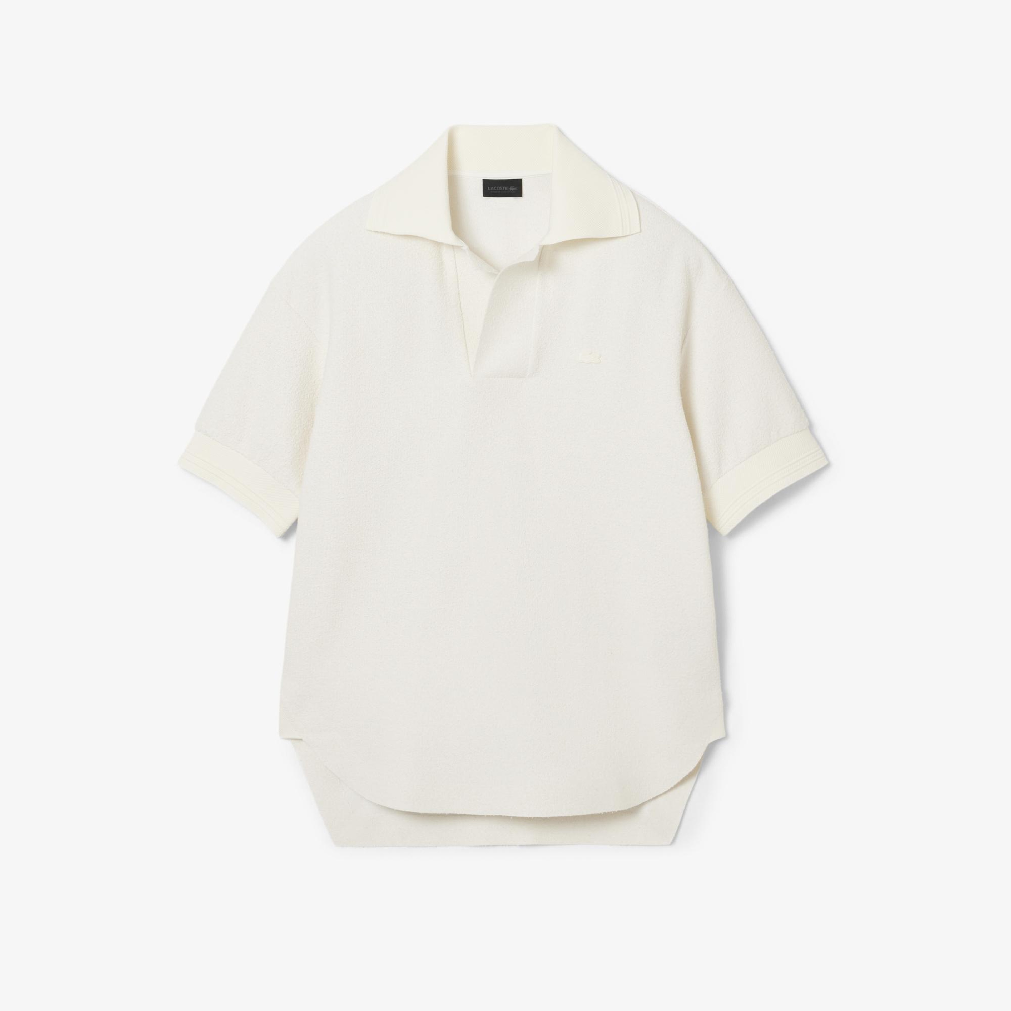 SS26 RUNWAY Erkek Beyaz Polo