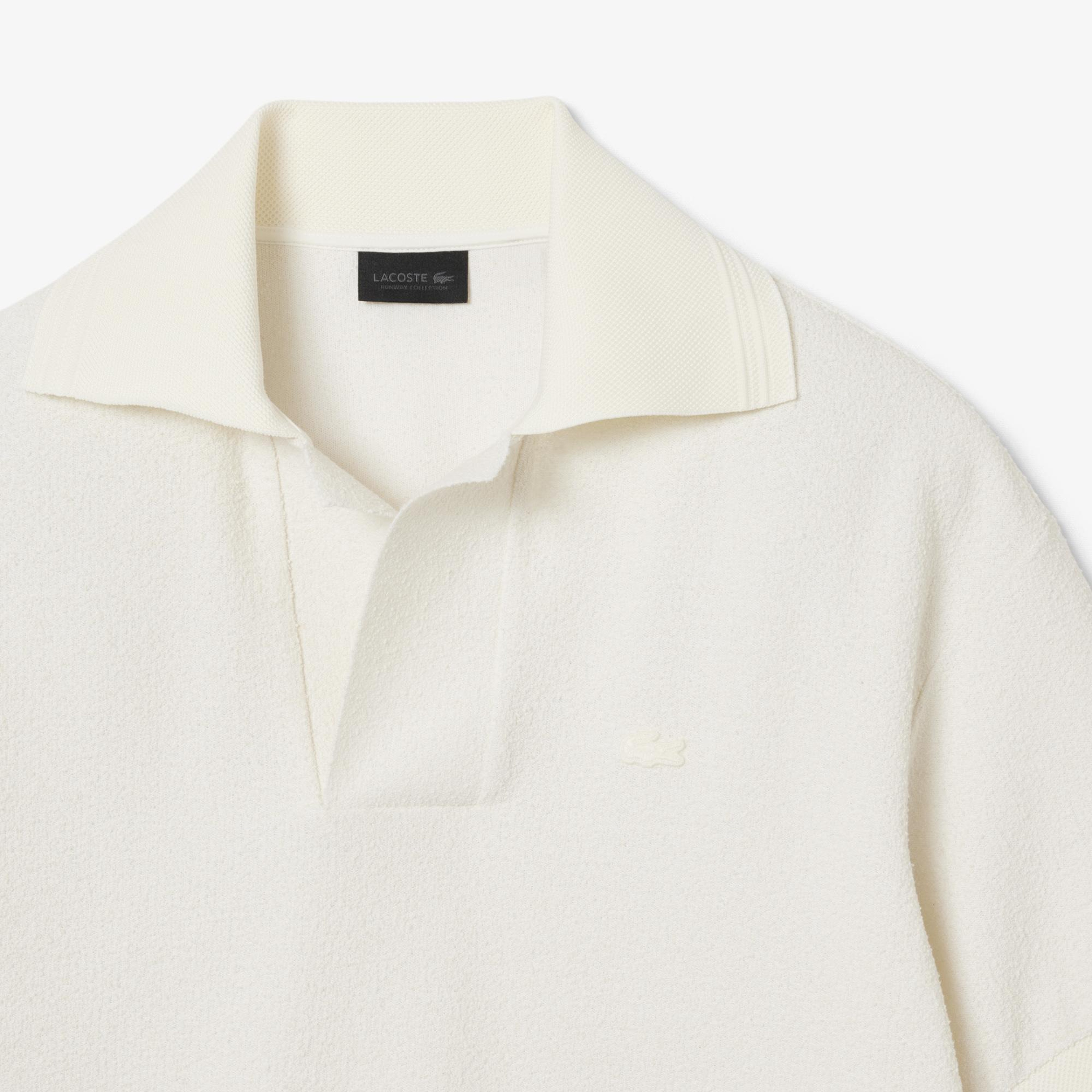 SS26 RUNWAY Erkek Beyaz Polo