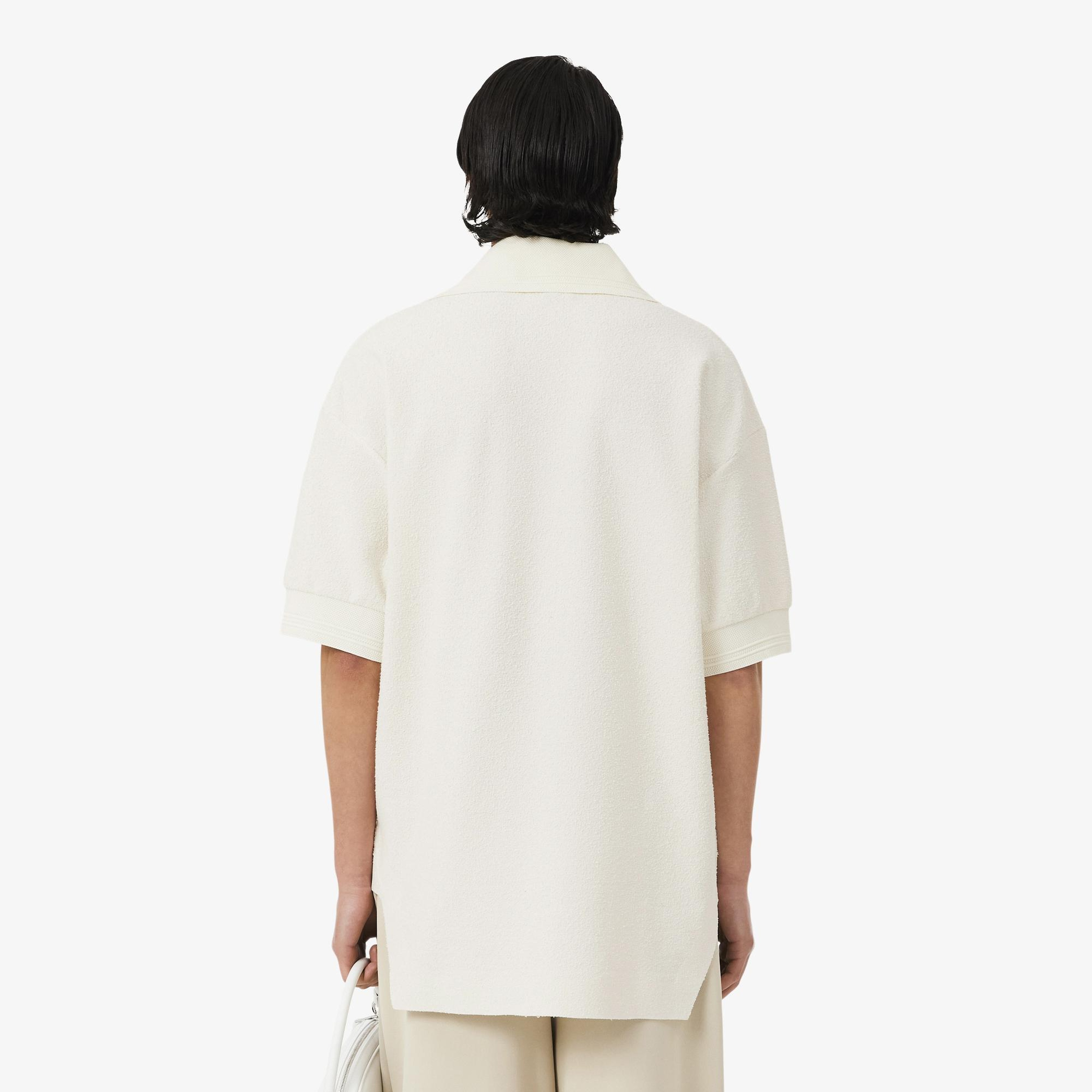 SS26 RUNWAY Erkek Beyaz Polo