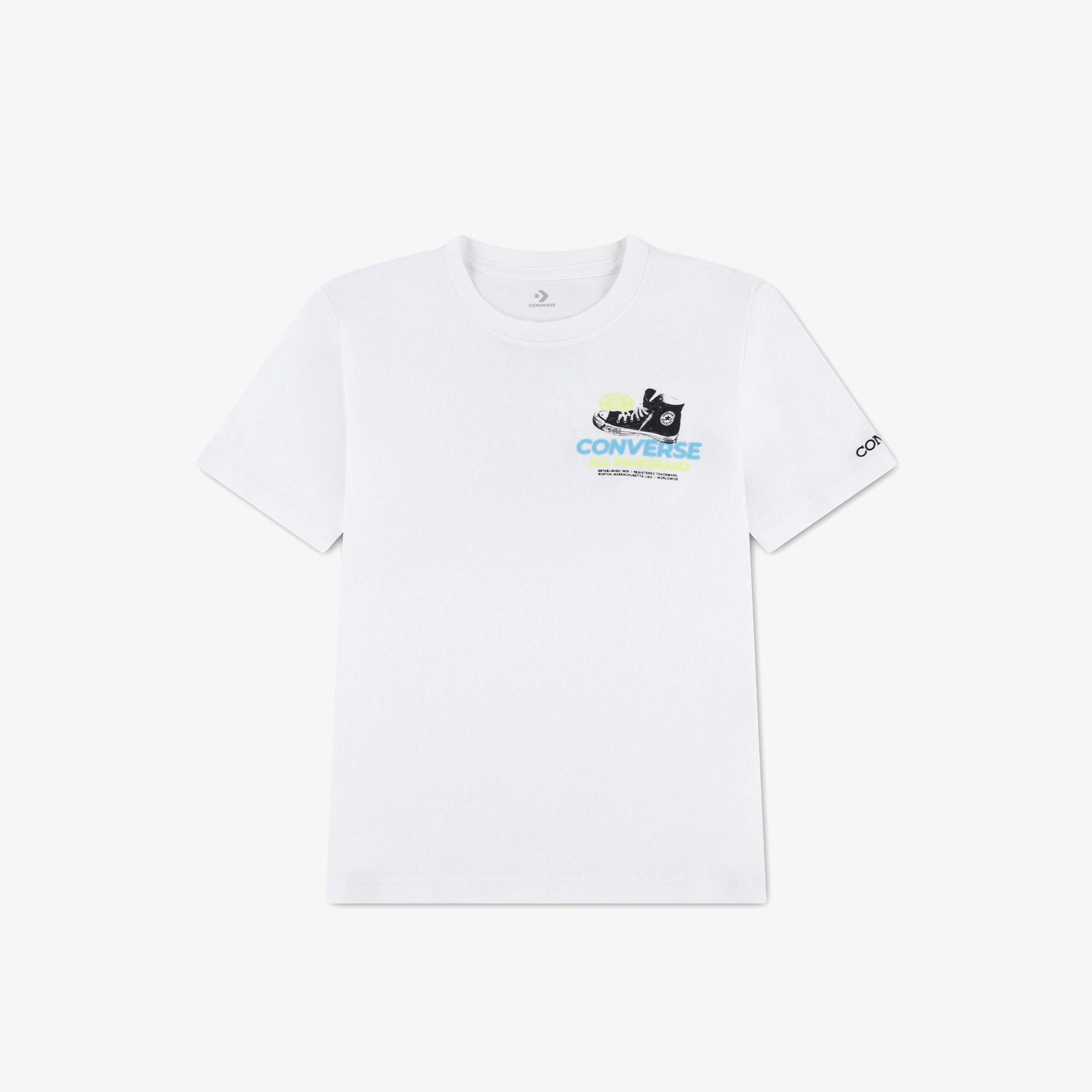 Converse Genç Çocuk Beyaz T-Shirt