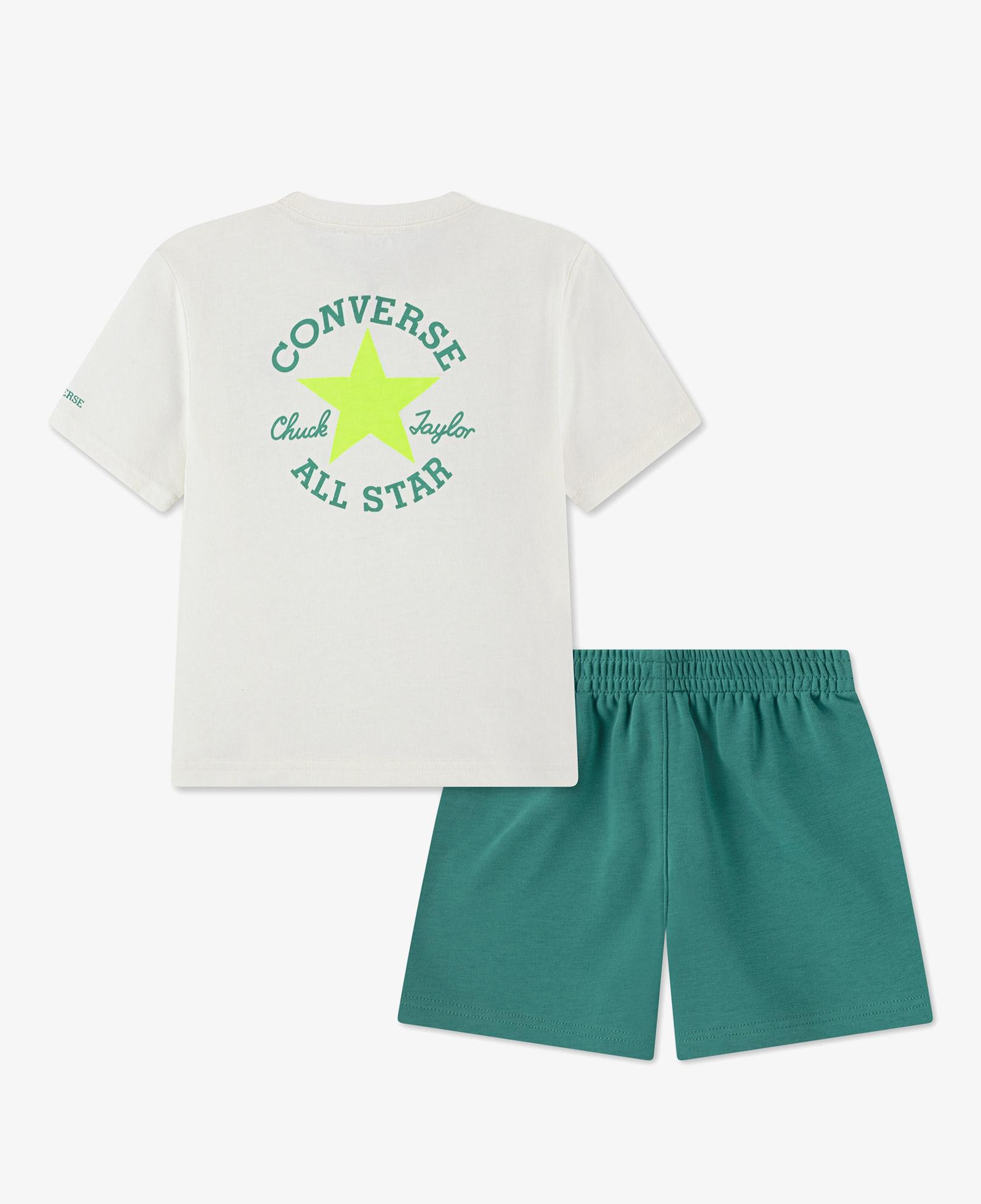 Converse Erkek Bebek Yeşil Şort Takım
