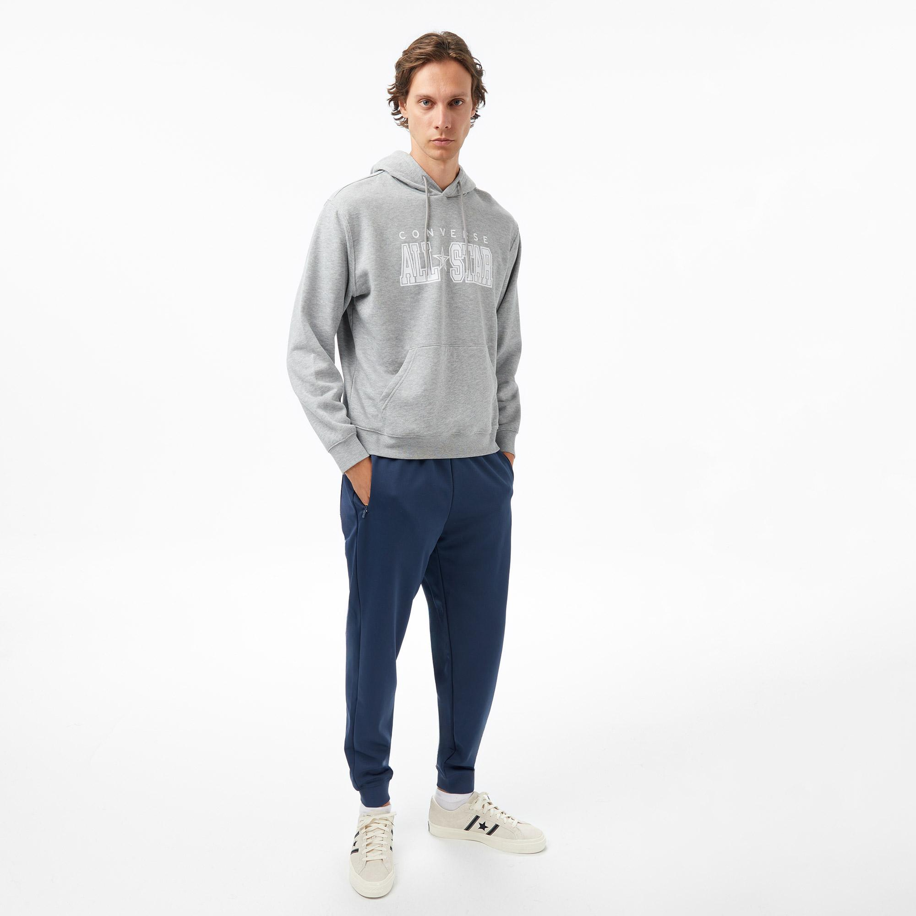Converse Erkek Gri Sweatshirt