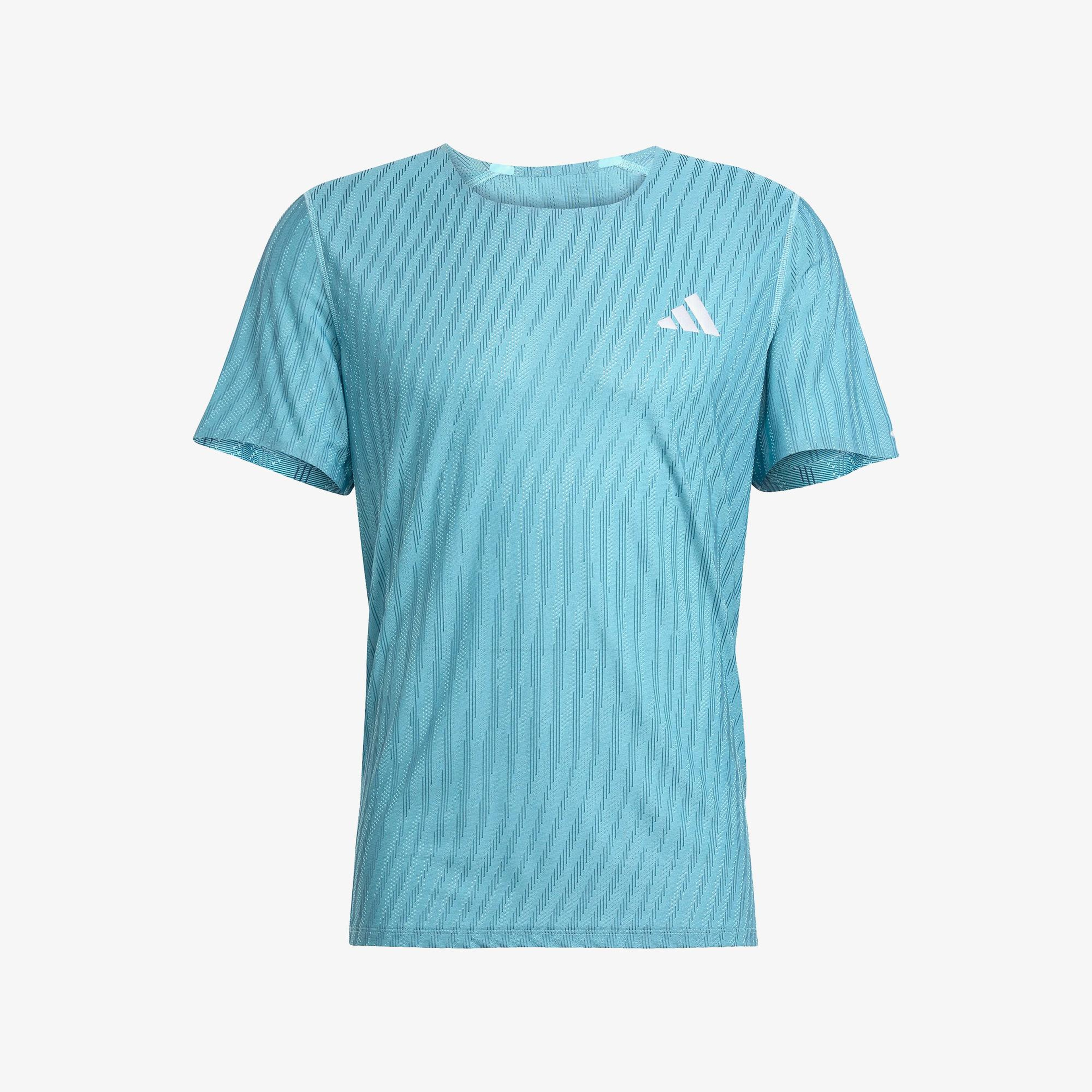 adidas Adi365 Running Climacool+ Erkek Mavi Koşu T-Shirt