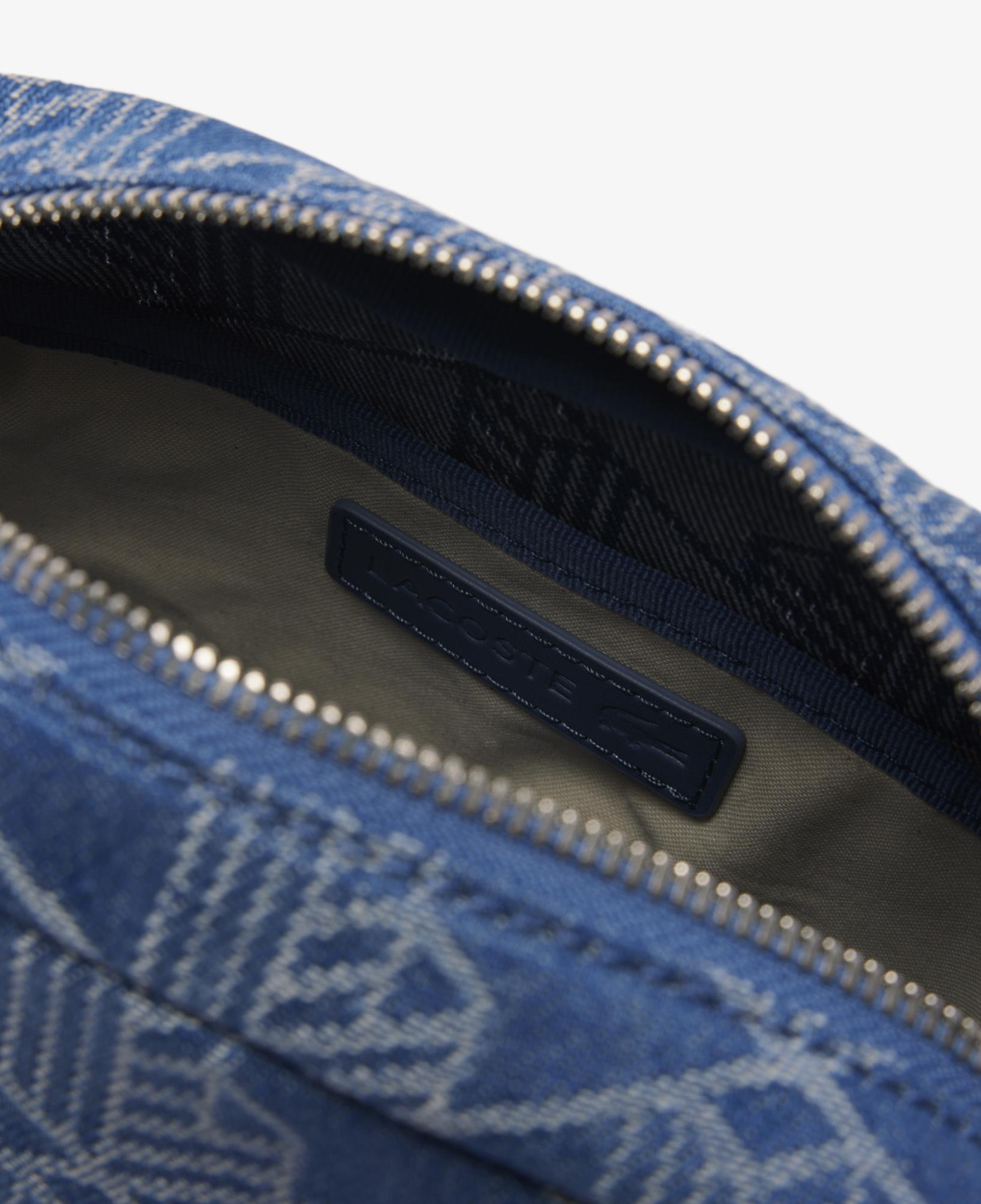 Neocroc Unisex Monogram Mavi Postacı Çantası