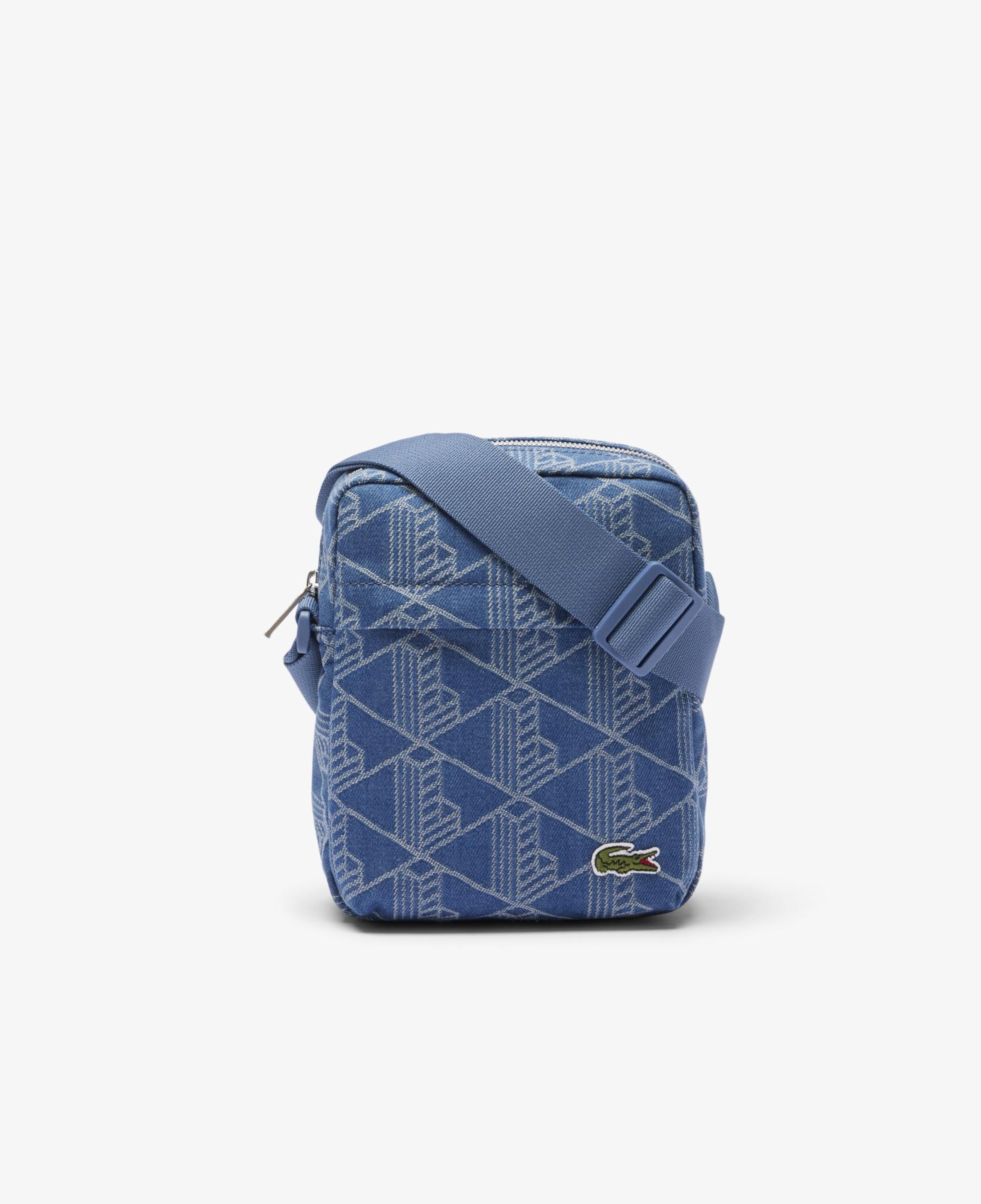 Neocroc Unisex Monogram Mavi Postacı Çantası