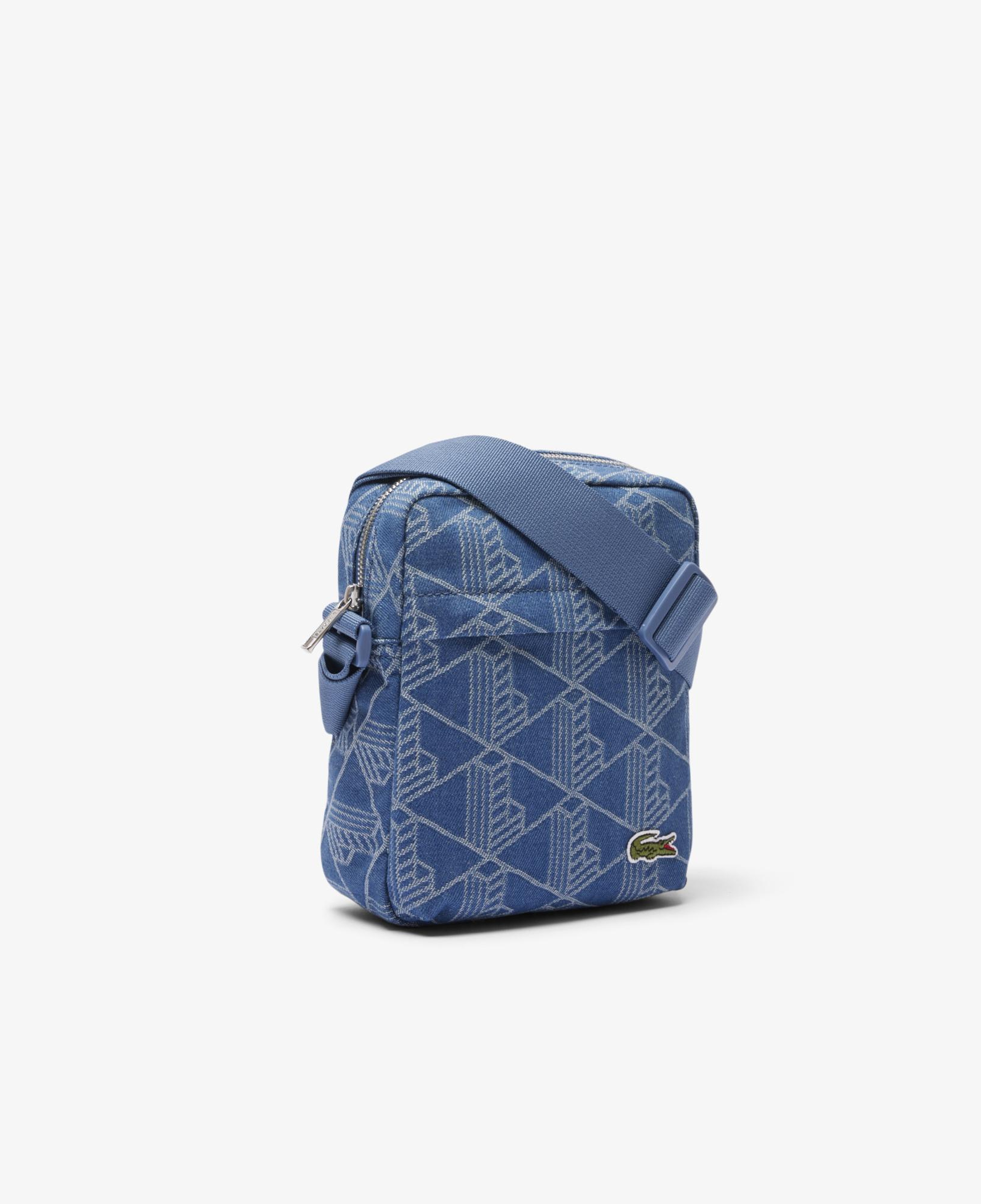 Neocroc Unisex Monogram Mavi Postacı Çantası
