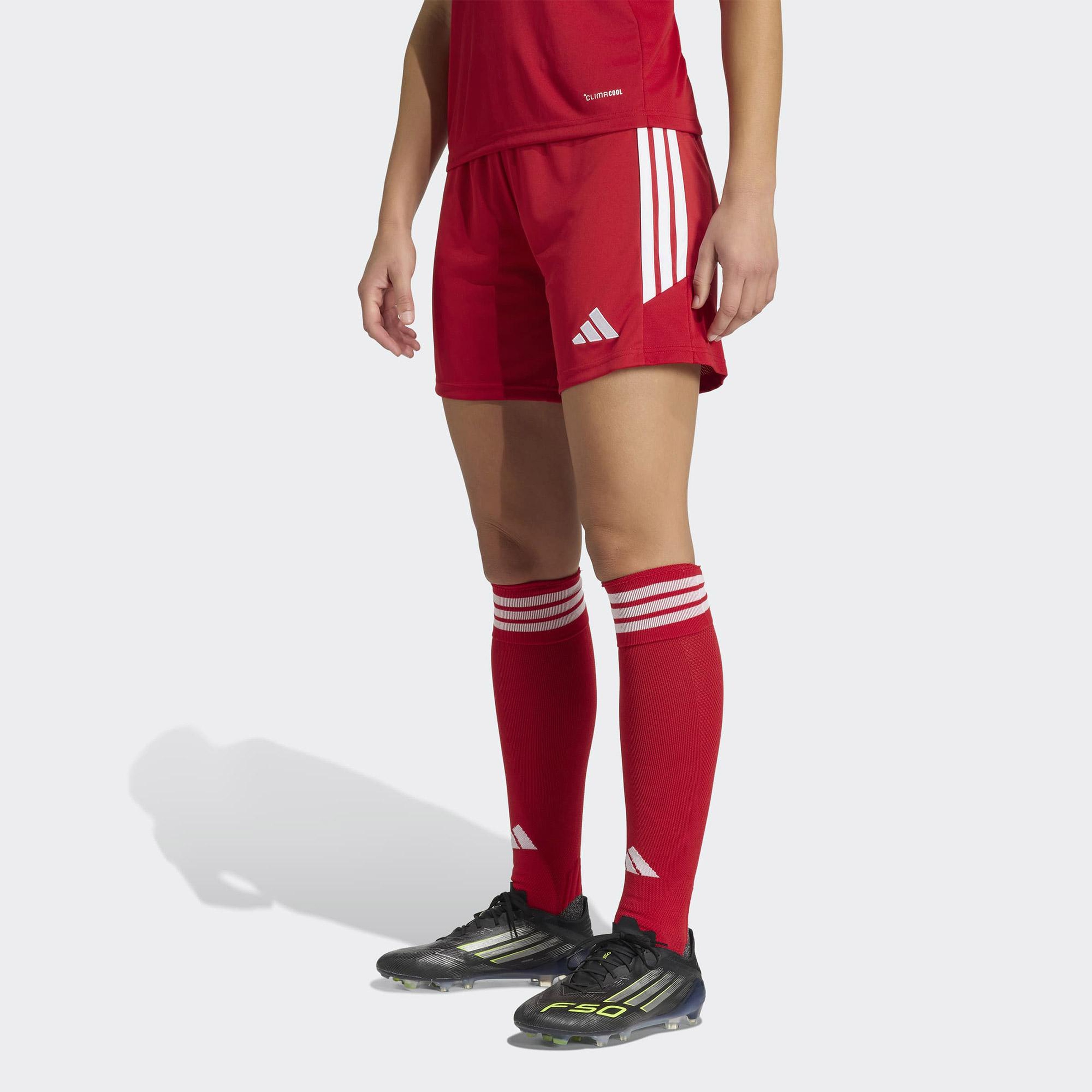 adidas Tiro 26 League Kadın Kırmızı Futbol Şortu