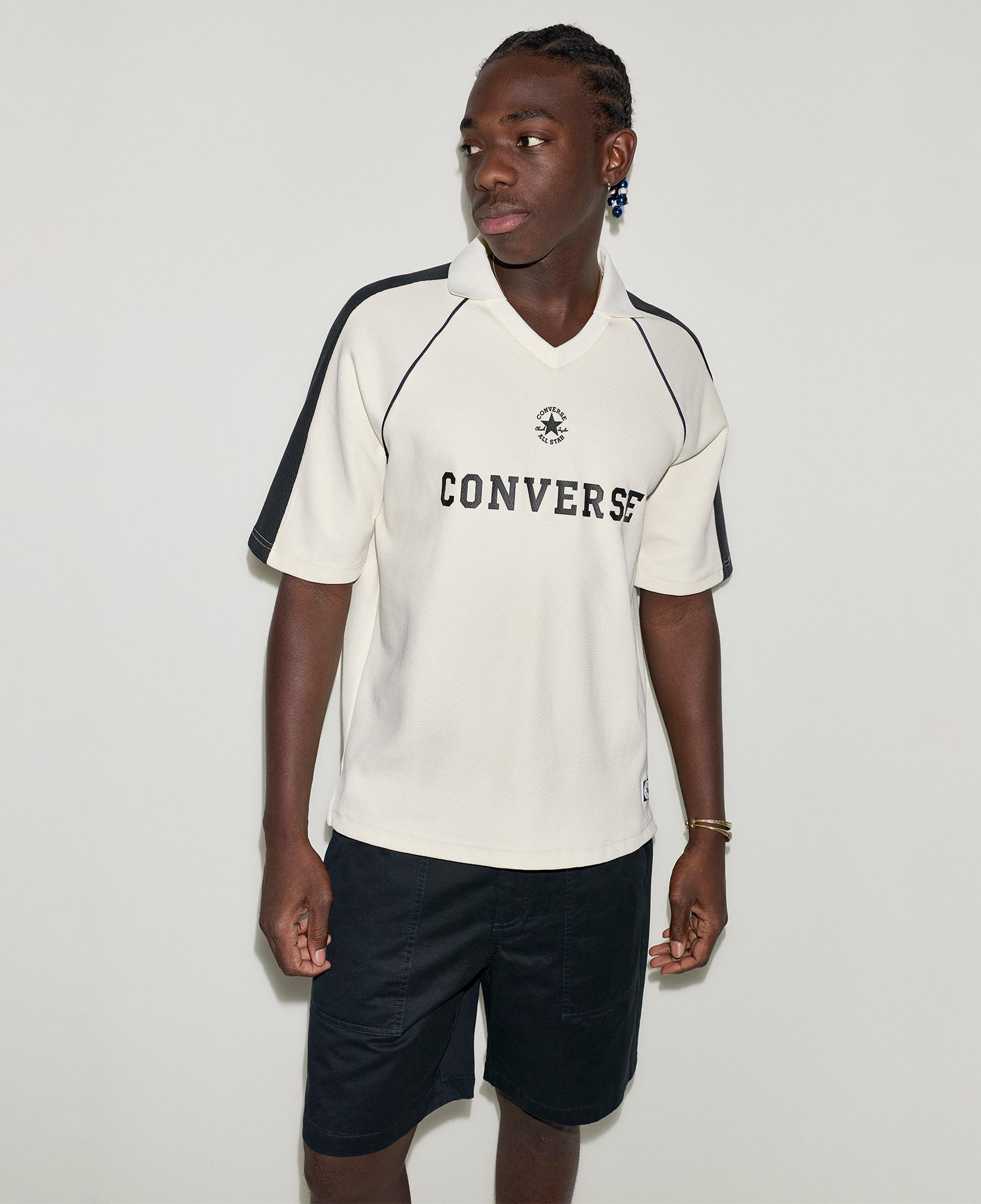 Converse Erkek Krem T-Shirt