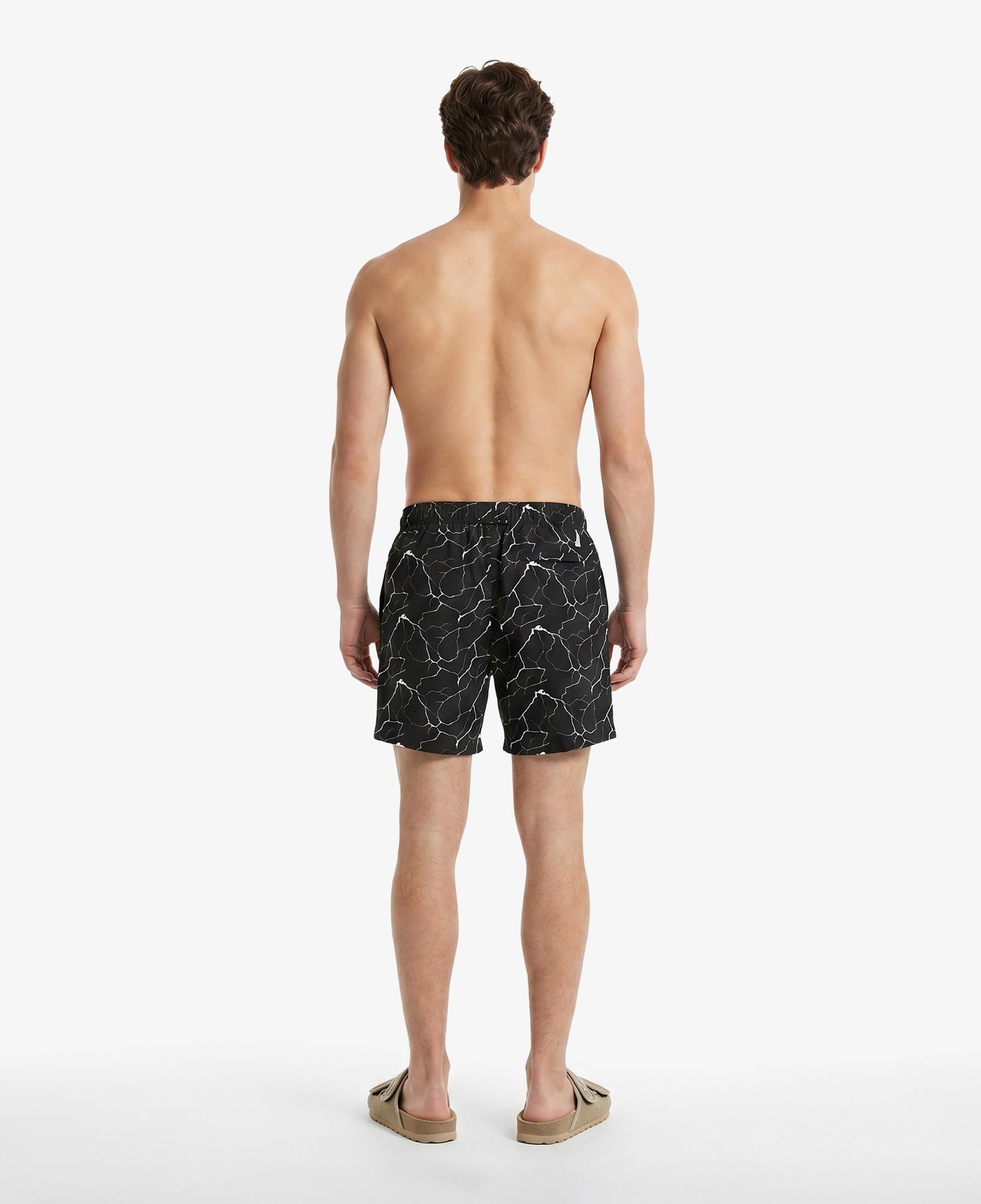 Nautica Erkek Siyah Regular Fit Deniz Şortu